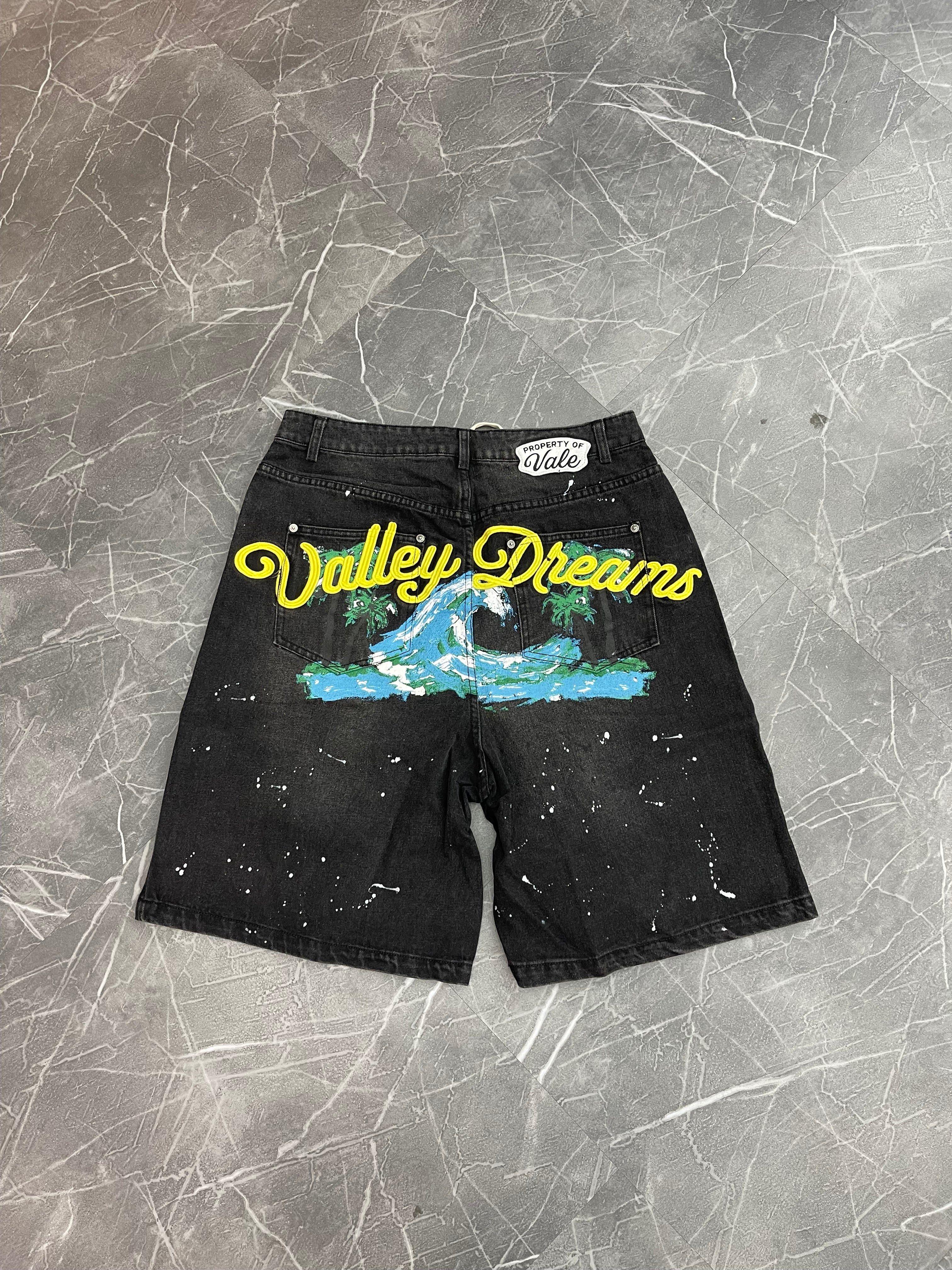 Vale Forever Paradise Jorts “Black”
