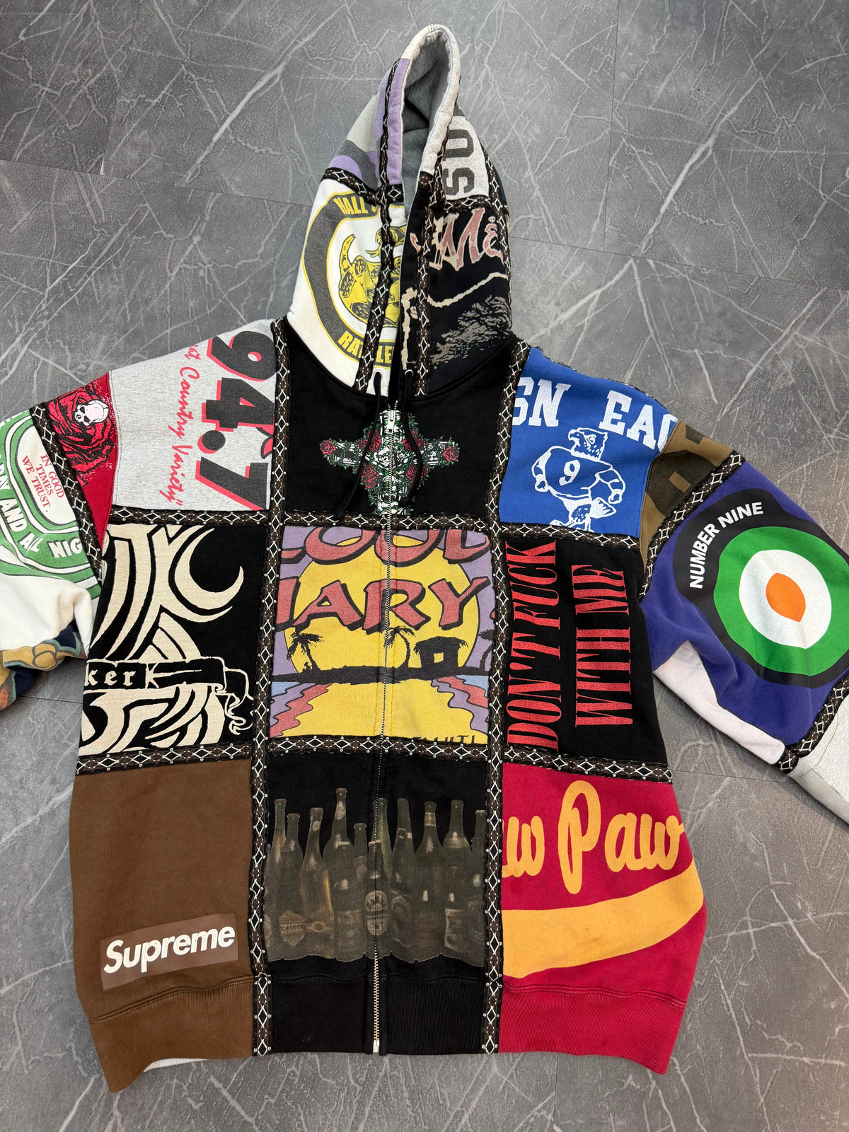 Supreme Zip Up “Number Nine”