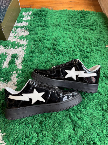 Bapesta “Black Patent Leather”