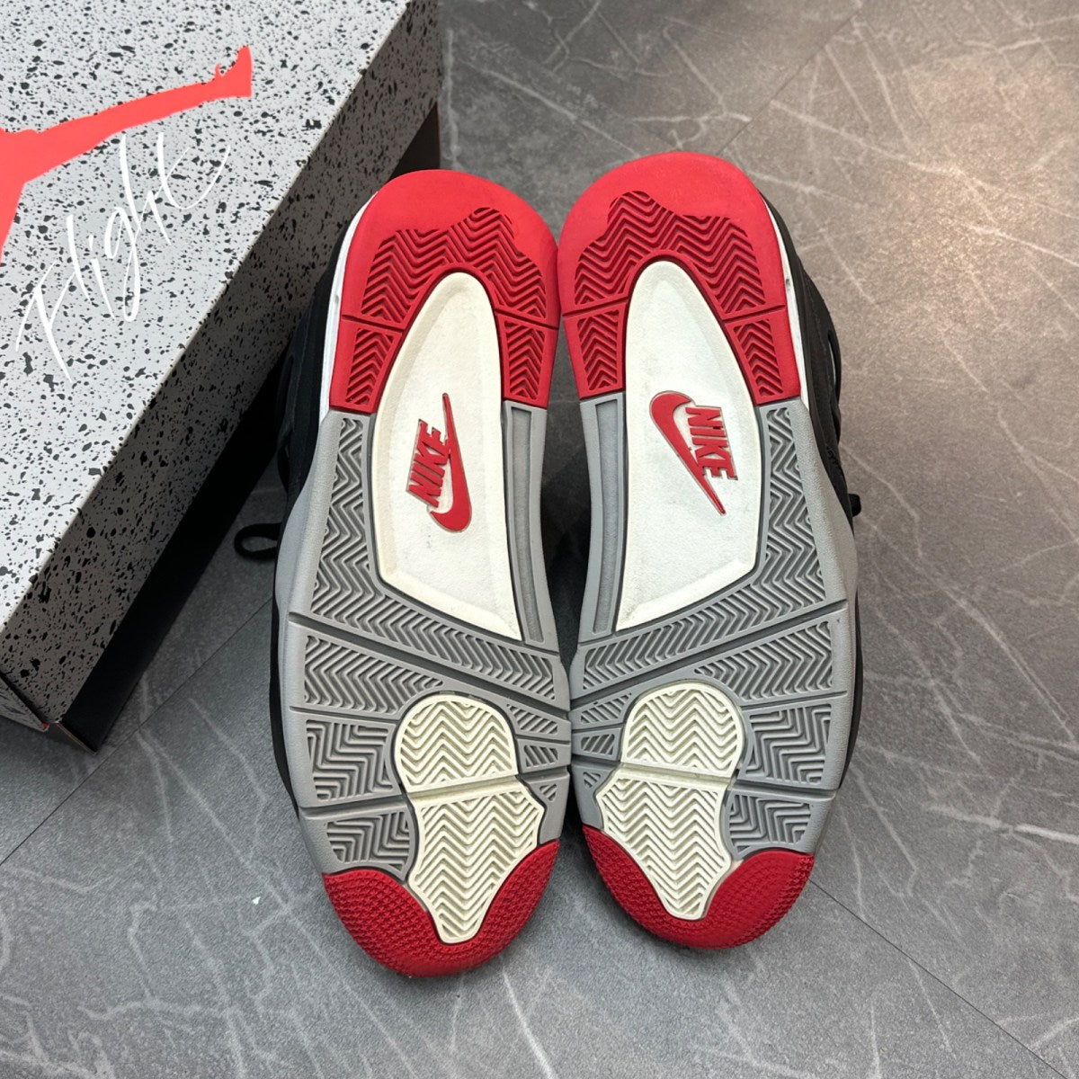 Jordan 4 Retro Bred Reimagined - Image 4