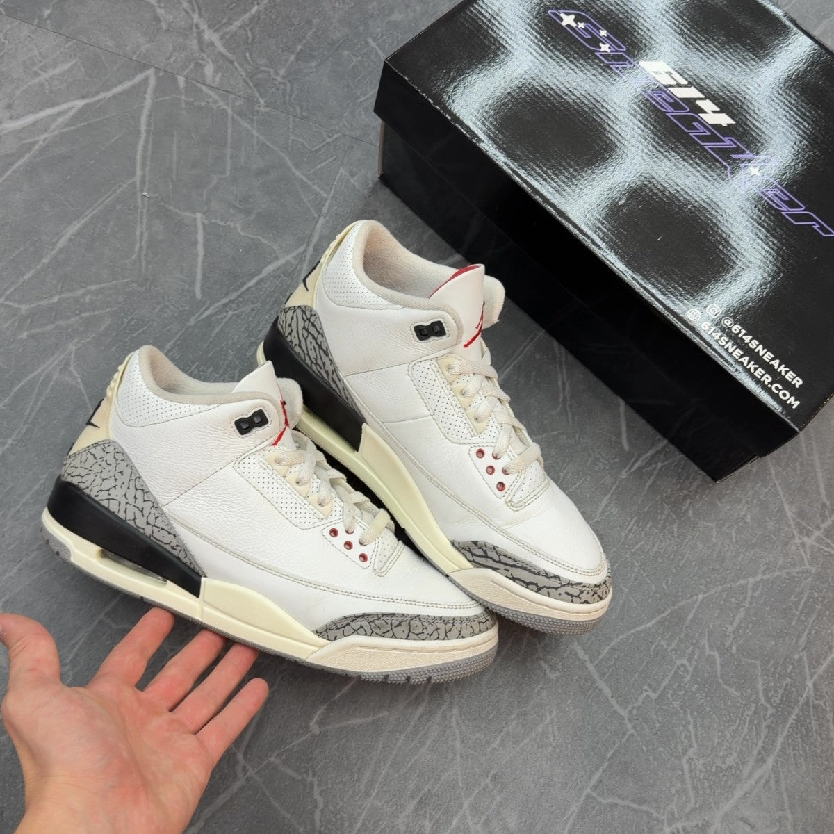 Jordan 3 Retro White Cement Reimagined - Image 7