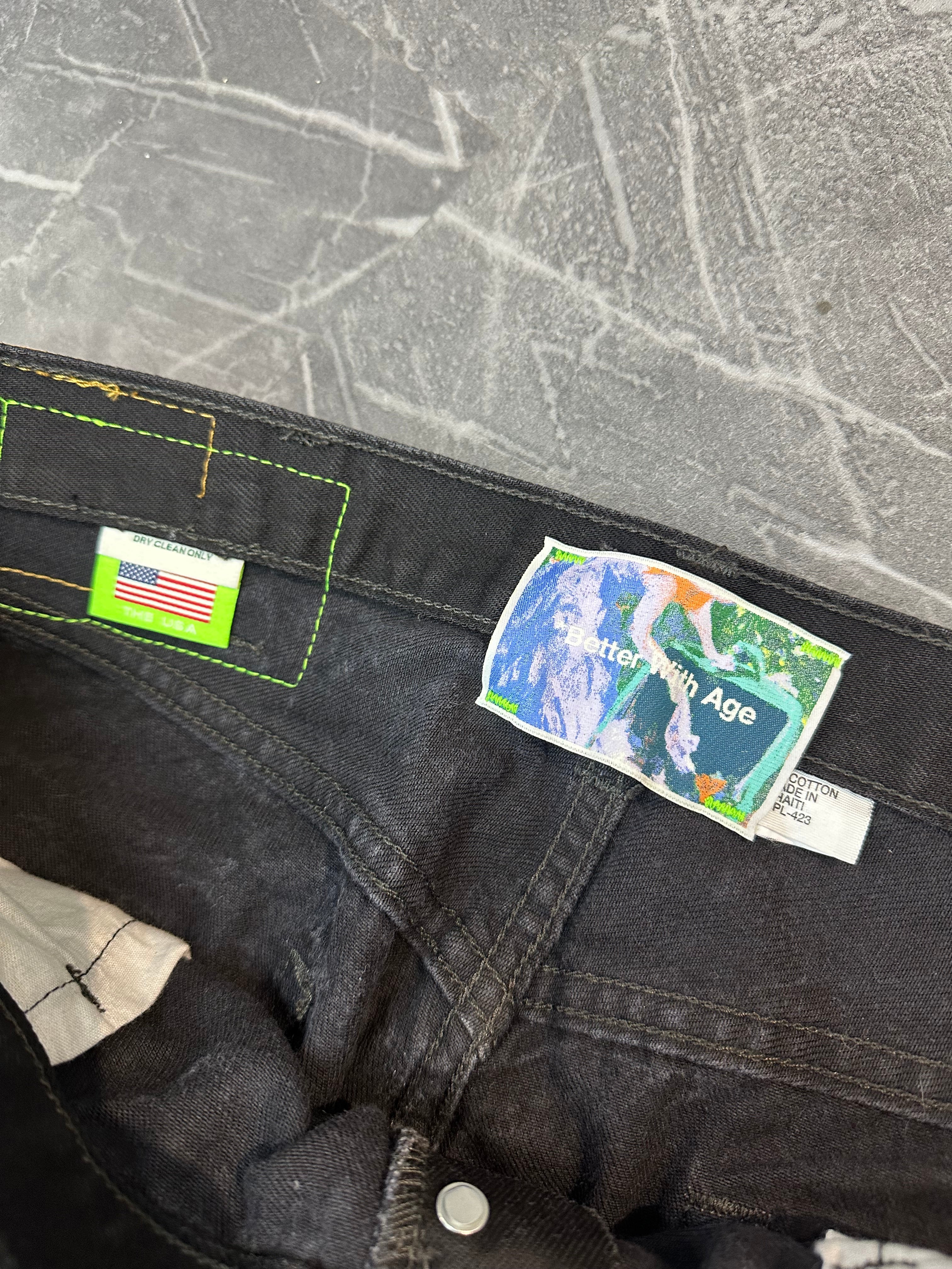 Better With Age Denim Black Jeans (38x32)