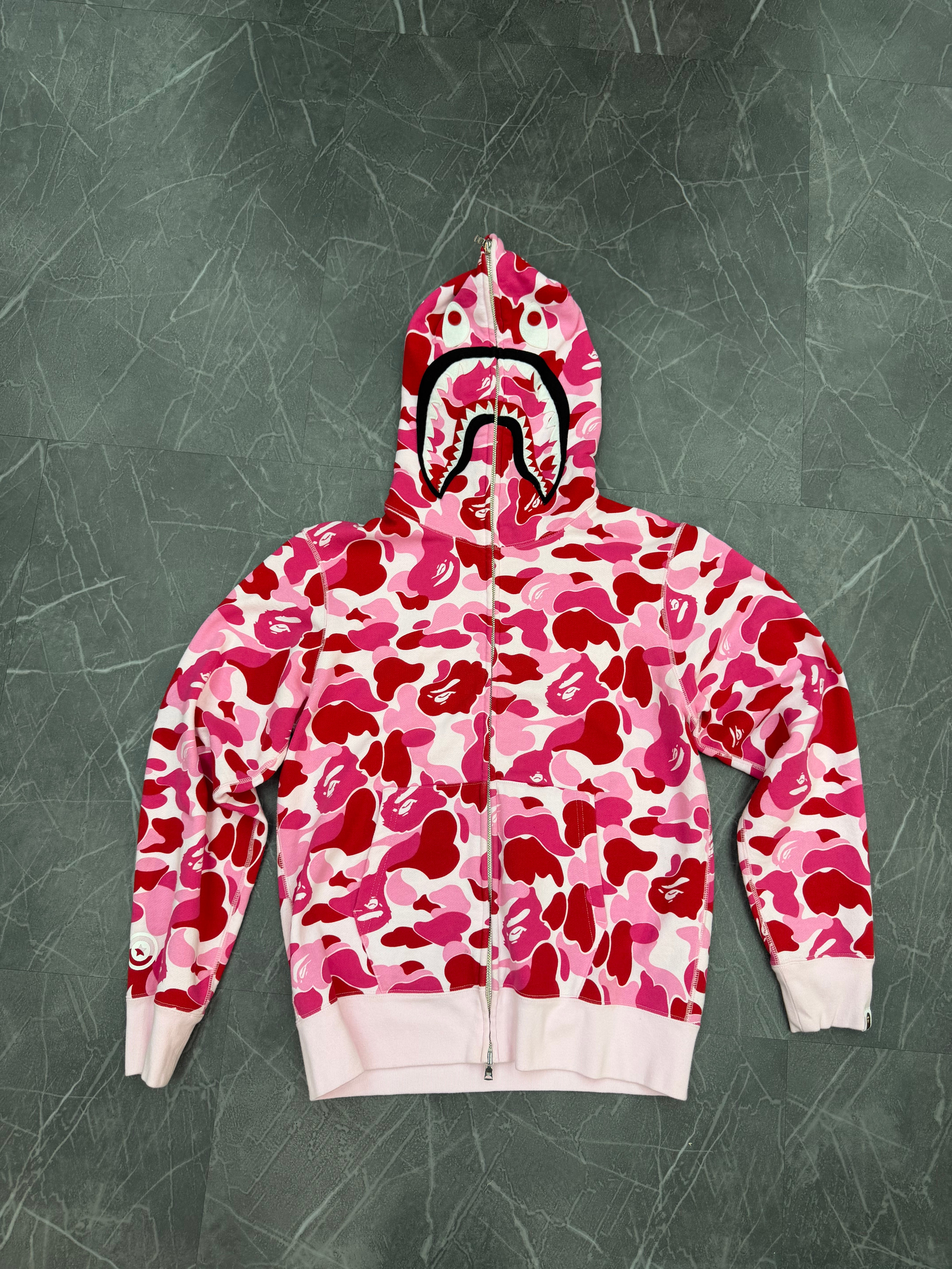 Bape Zip Up “Pink Camo”