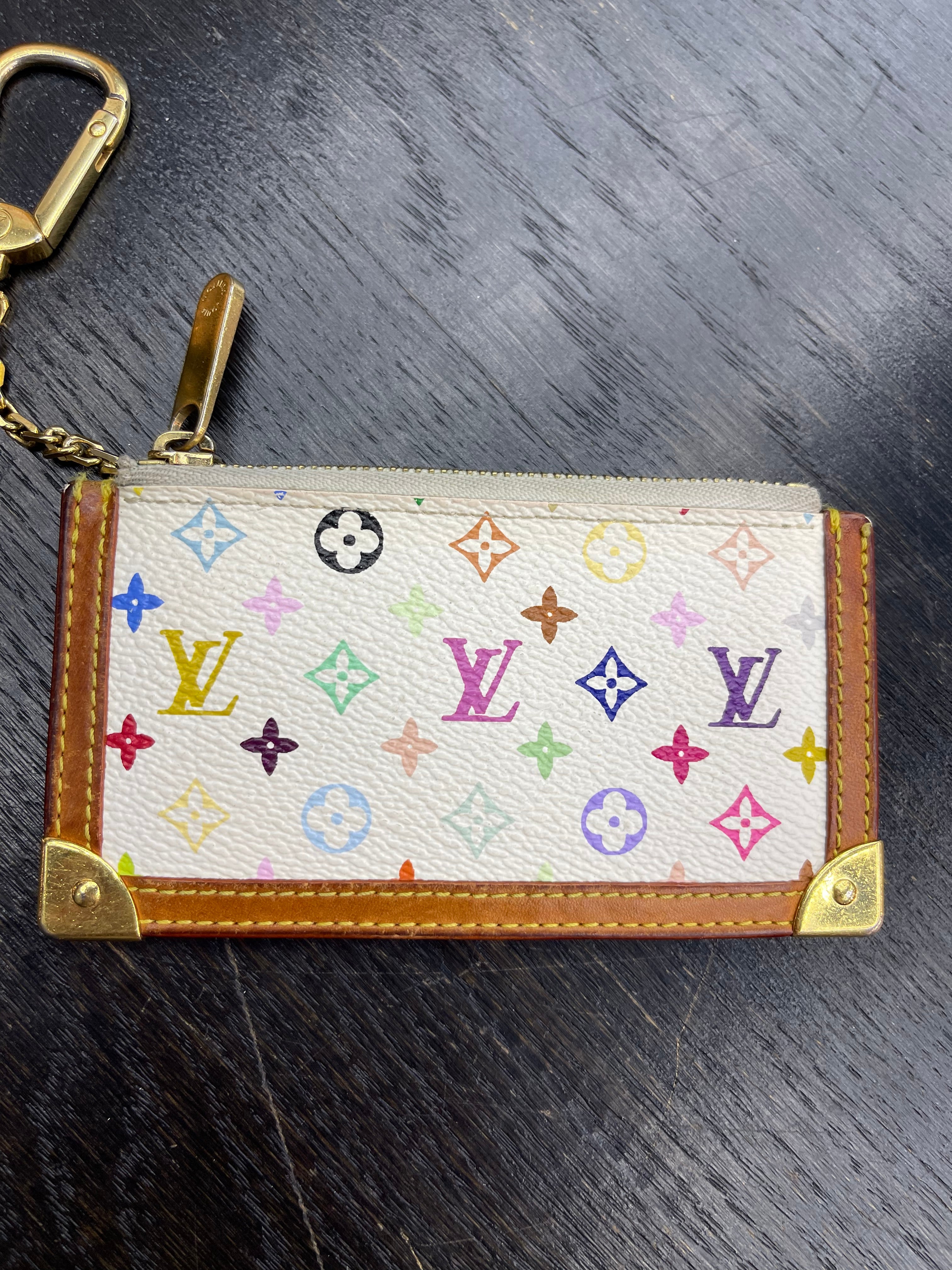 Louis Vuitton Monogram Key Pochette Pouch “Multicolor”