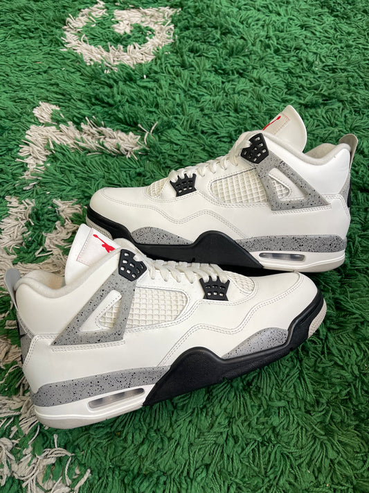 Jordan 4 “White Cement” (2025)