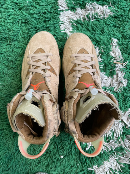 Jordan 6 x Travis Scott “British Khaki”