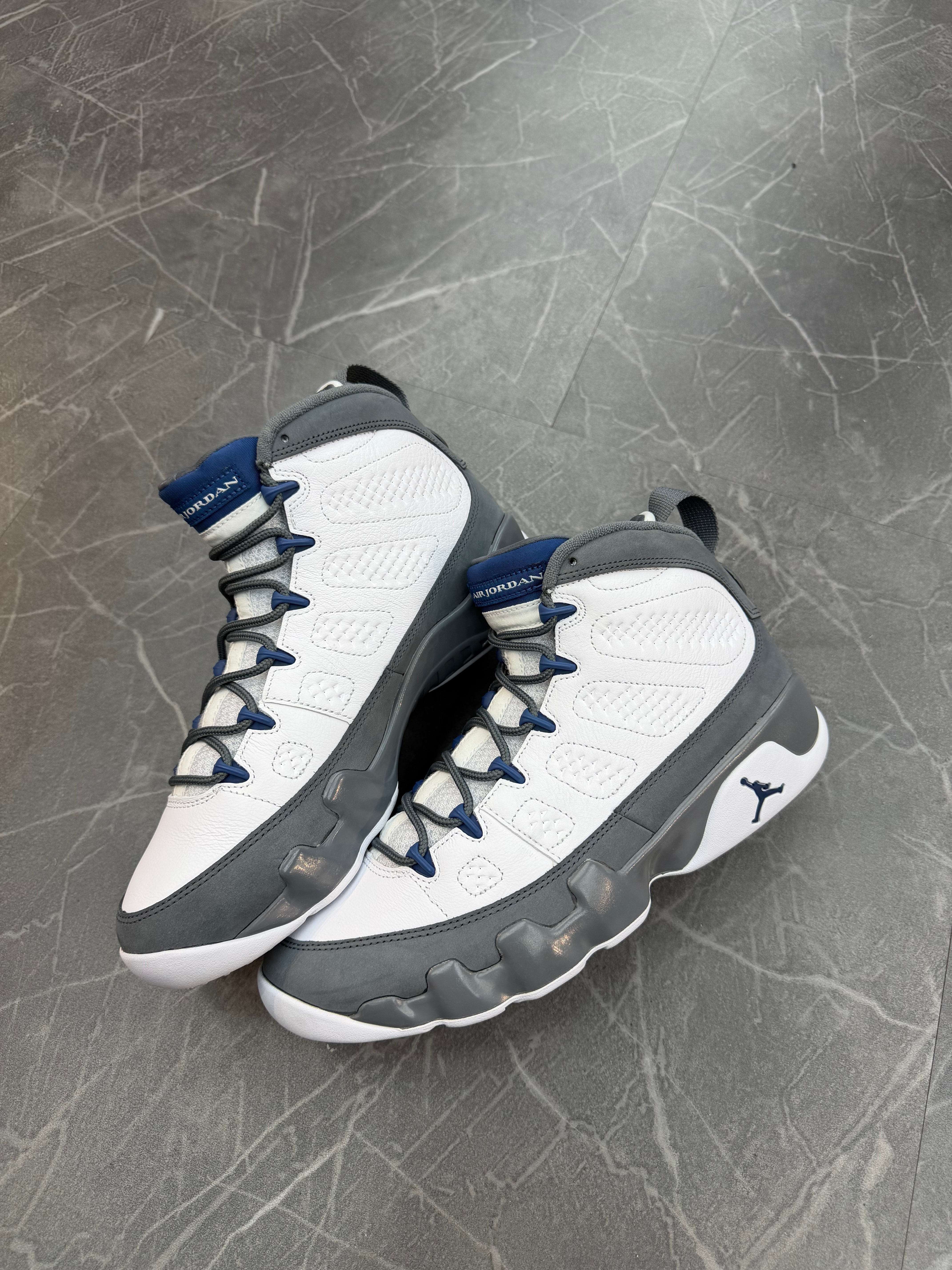 Jordan 9 “Flint Grey French Blue”