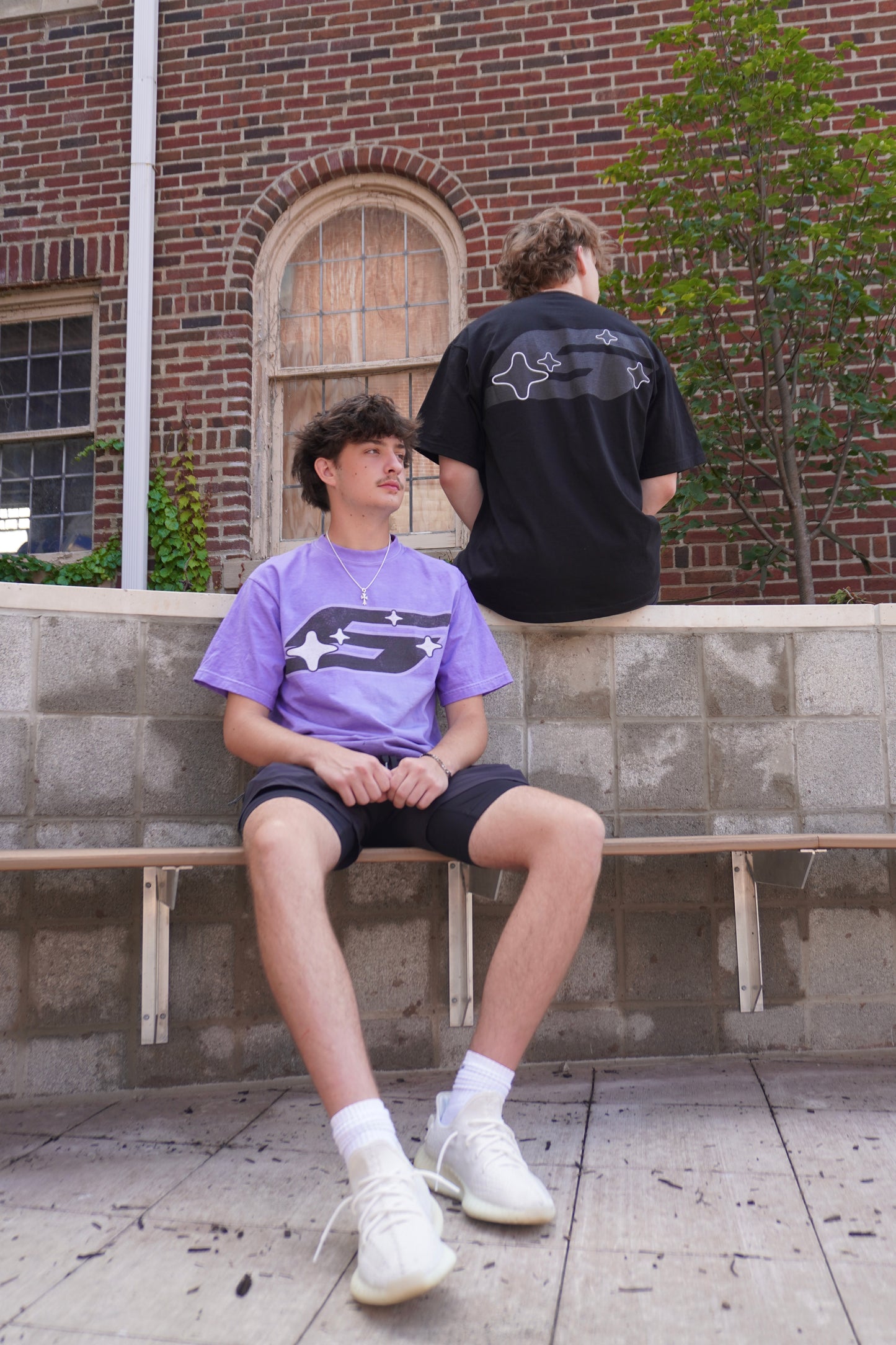 614Sneaker Merch Tee “Purple Dyed”