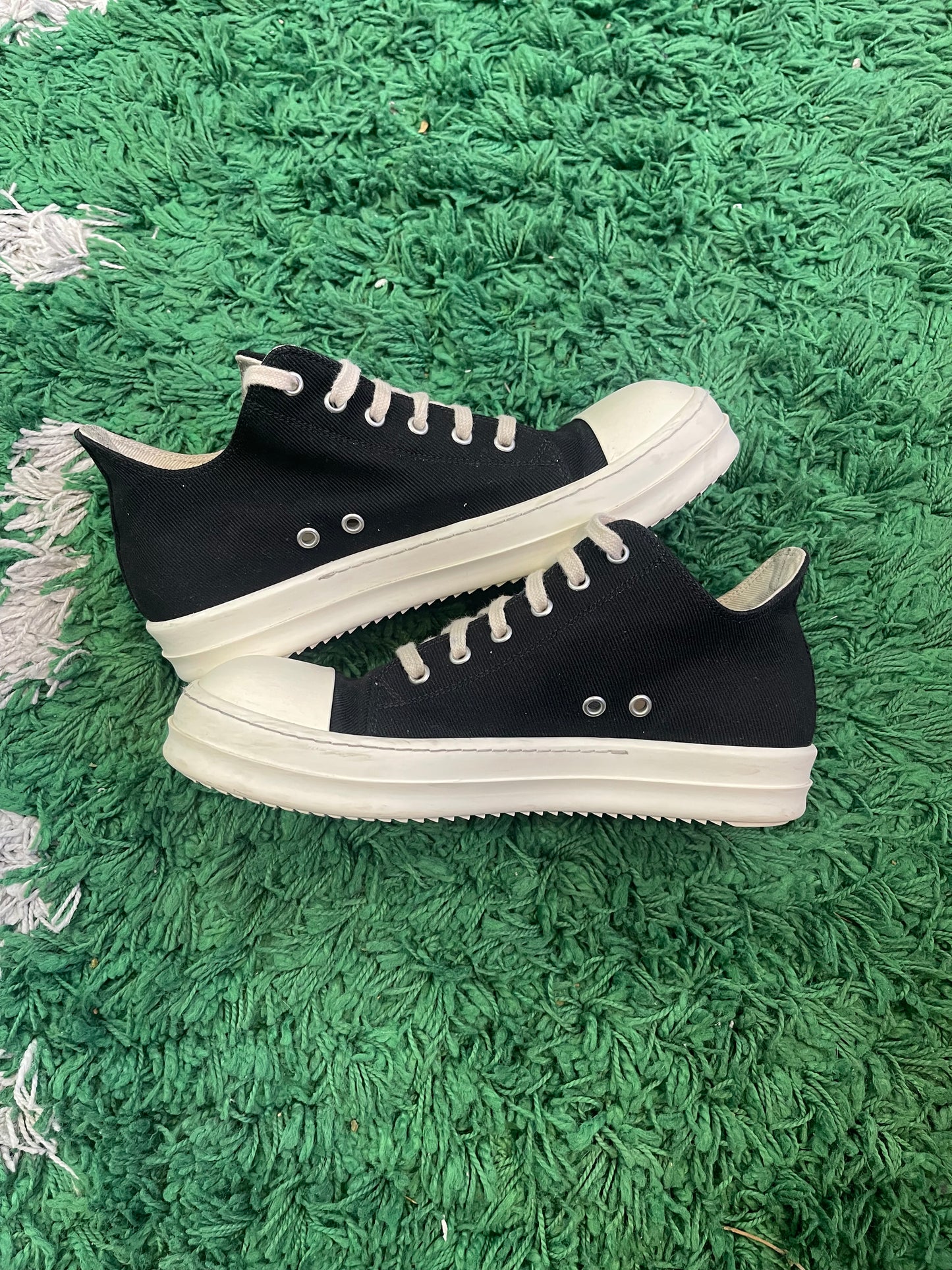 Rick Owen DRKSHDW “Denim Low Black”