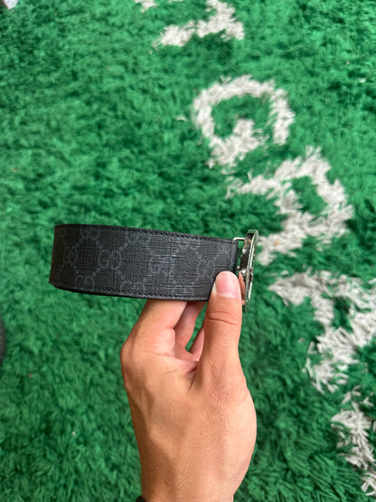 Gucci Belt “Black Logo”