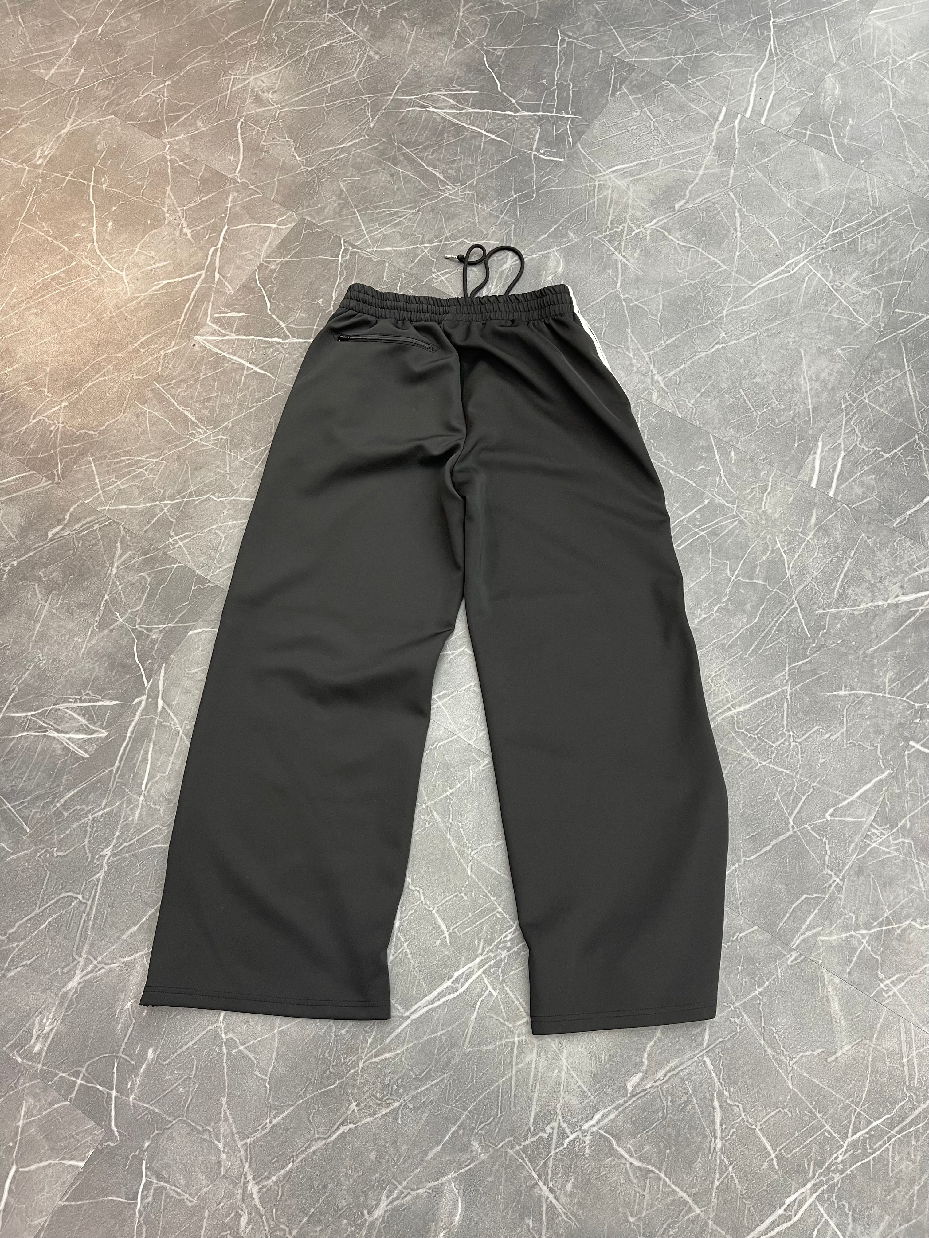GV Gallery Black Striped Raspberry Track Pants