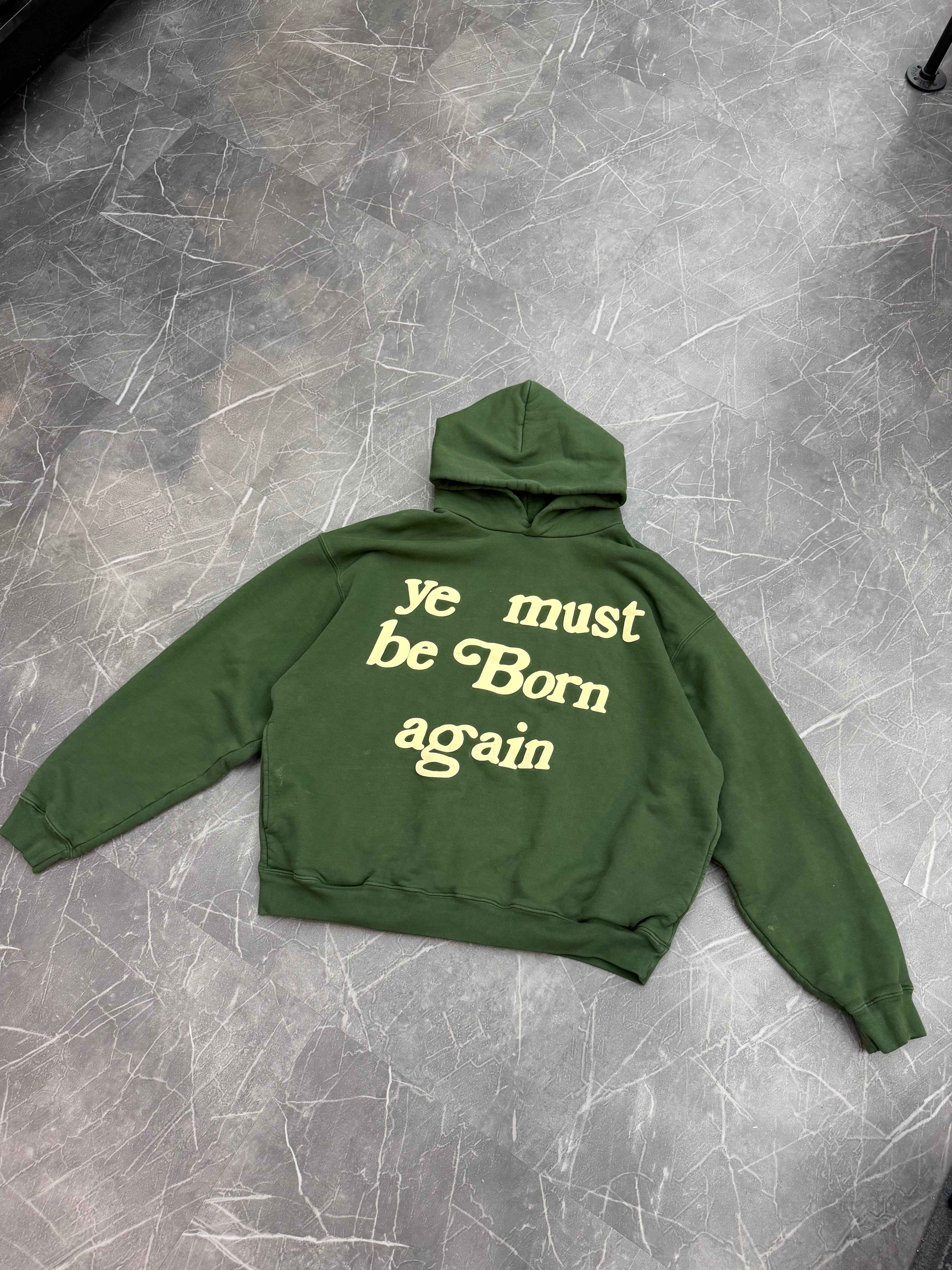 CPFM Ye Must Be Born Again Hoodie “Green”