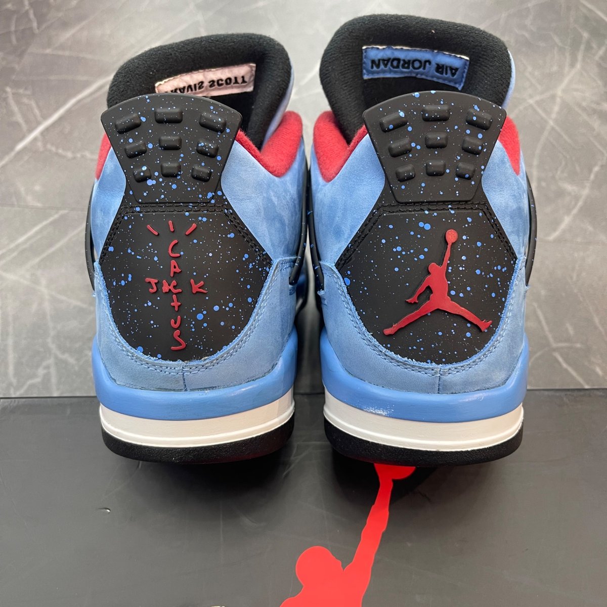 Jordan 4 Retro Travis Scott Cactus Jack (Size 10) (Lightly Worn)