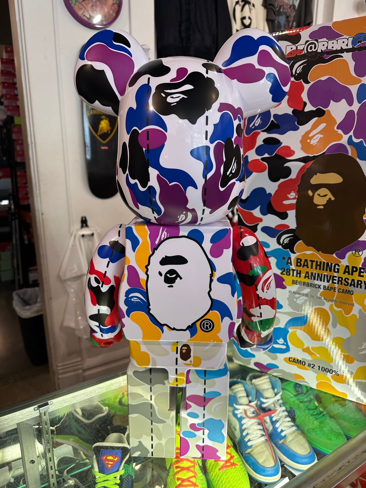 Bearbrick 1000% x BAPE 28th Anniversary #2