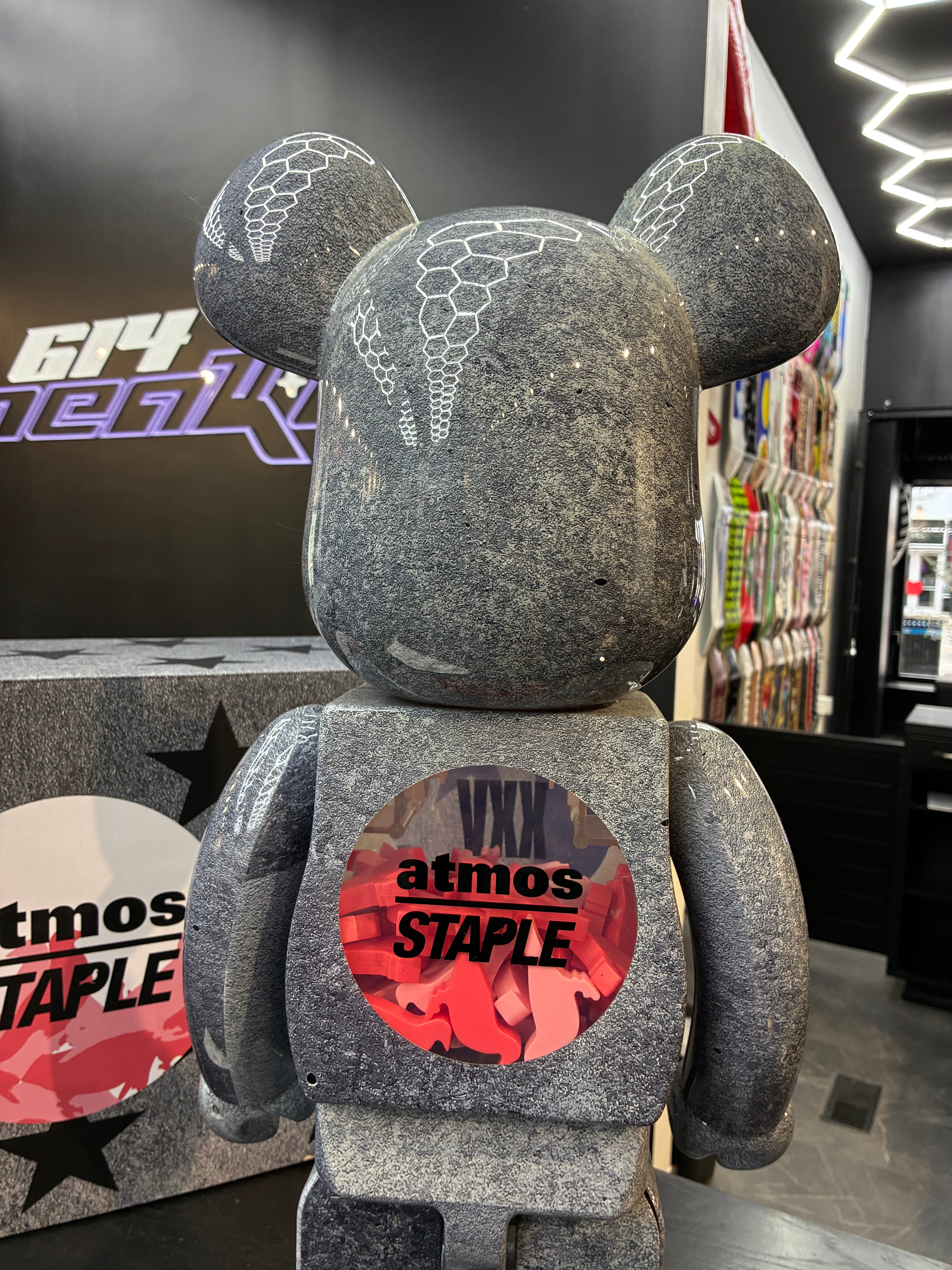 Bearbrick 1000% Staple Pigeon ATMOS 25th Anniversary