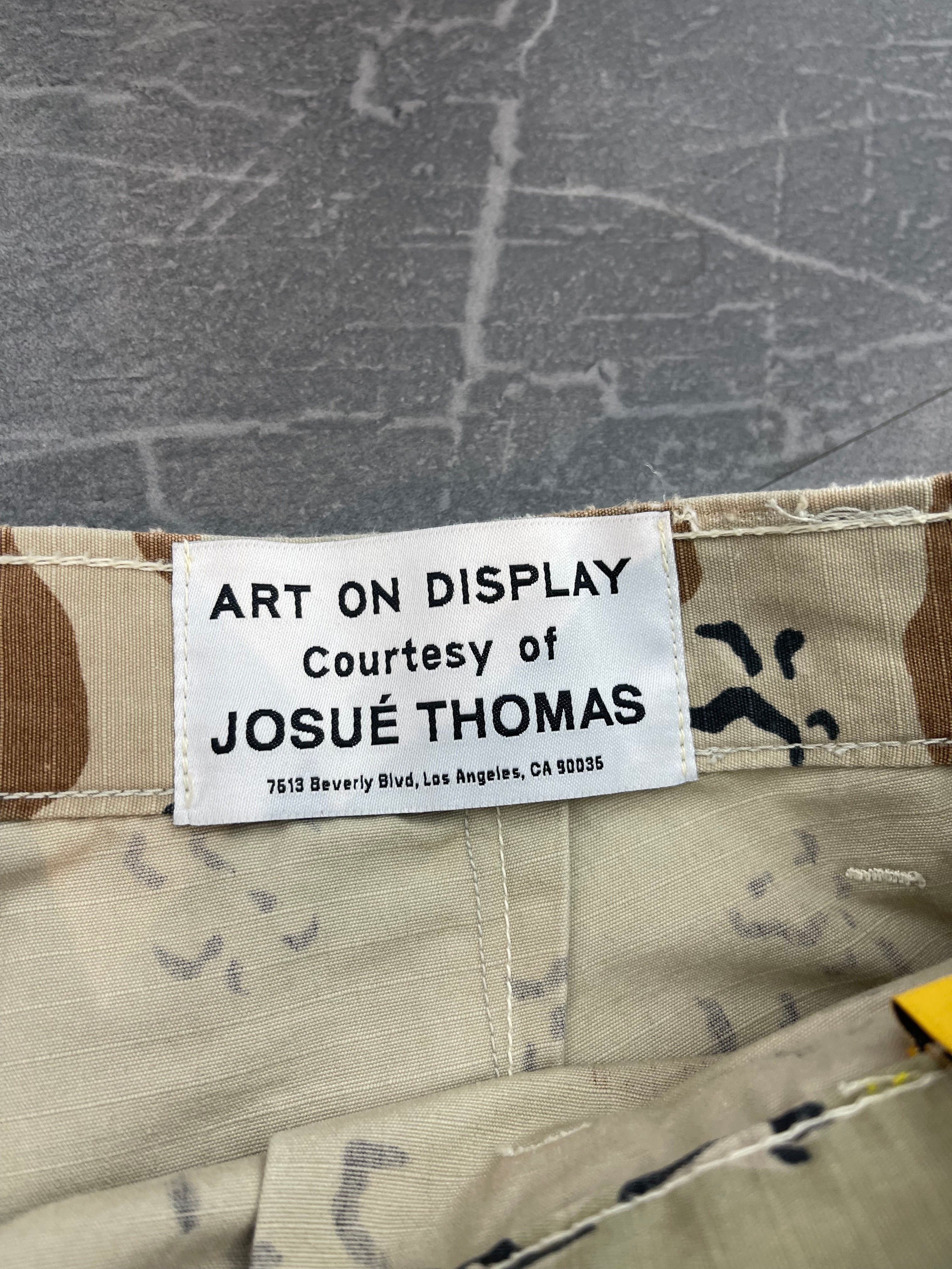 Gallery Dept G Patch Cargo Shorts Desert Camo (38)