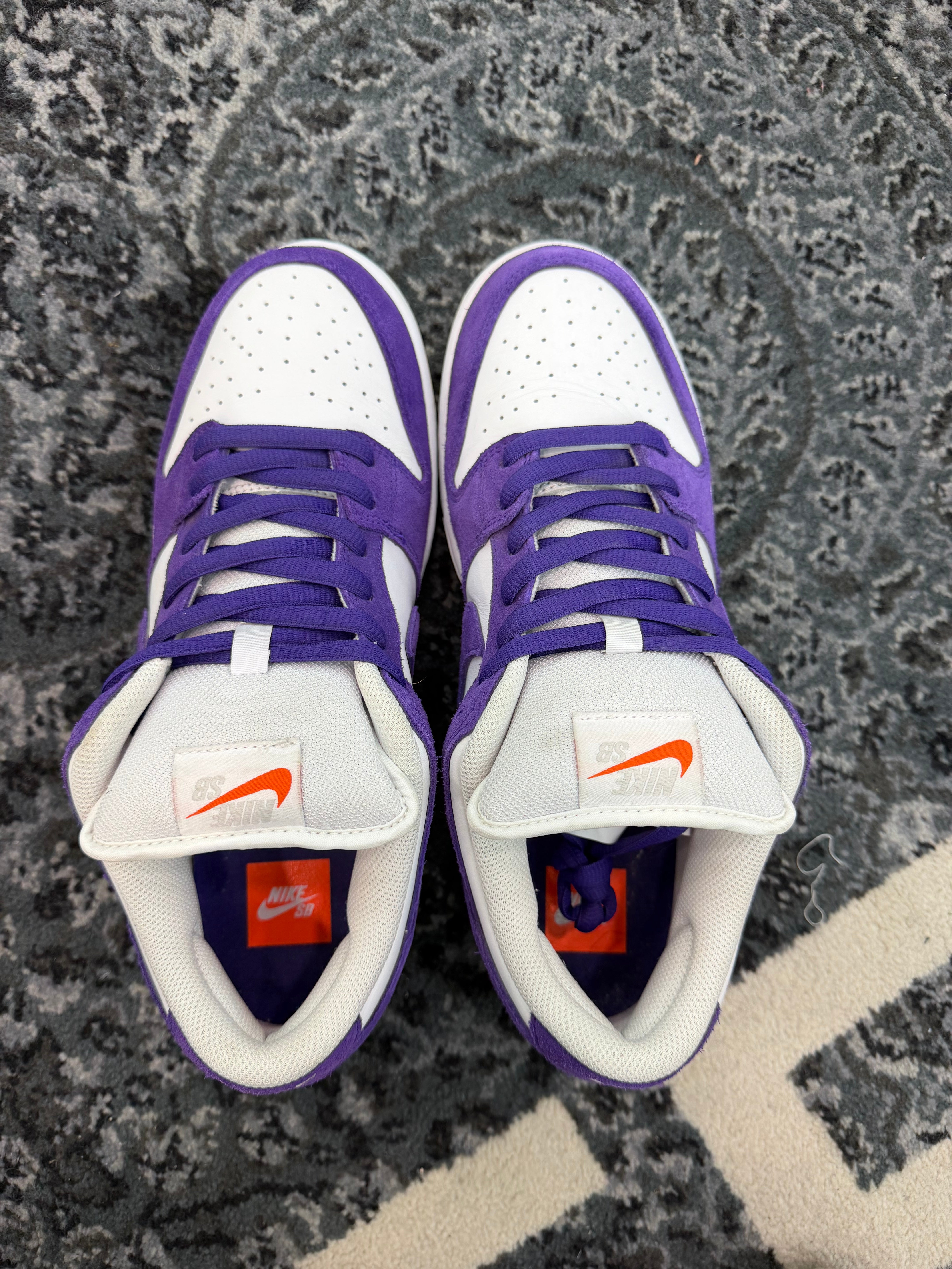 Nike Dunk Low SB “Court Purple Orange Label”