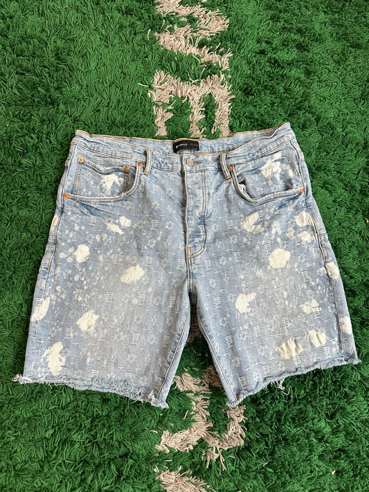 Purple Brand Jorts “Multi Logo” (38)