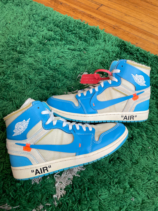 Jordan 1 High x Off White “University Blue”