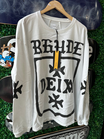 Rhude Long Sleeve “Deix Shield Oversized”
