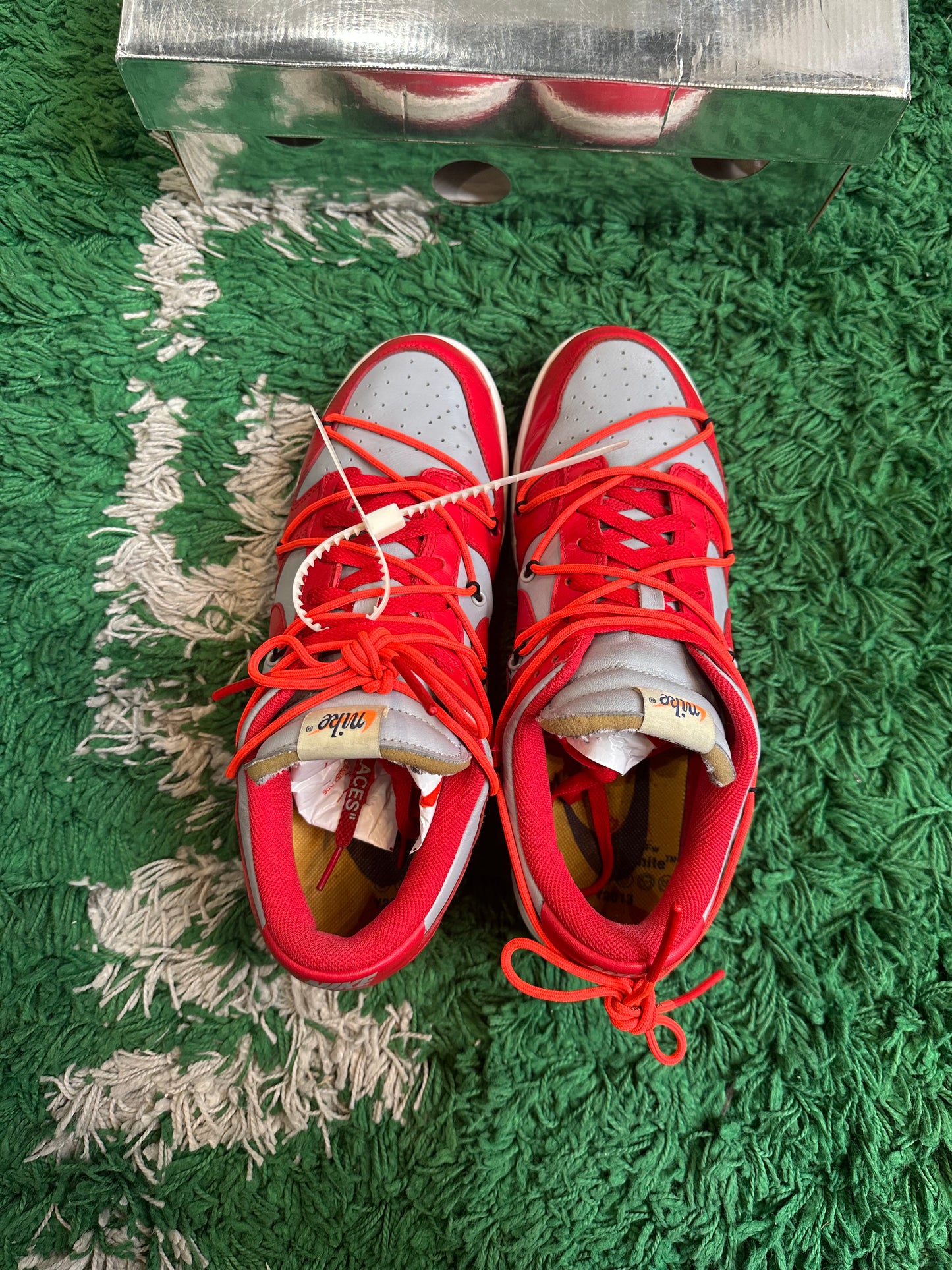 Nike Off White Dunk “University Red”