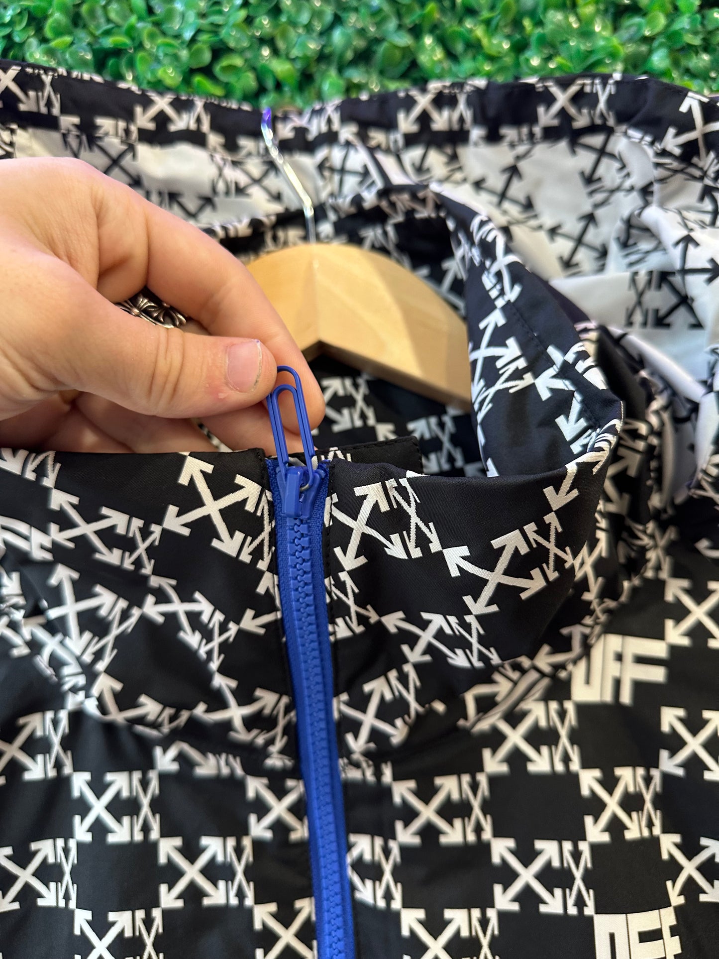 Off-White Monogram All Over Jacket + Pants
