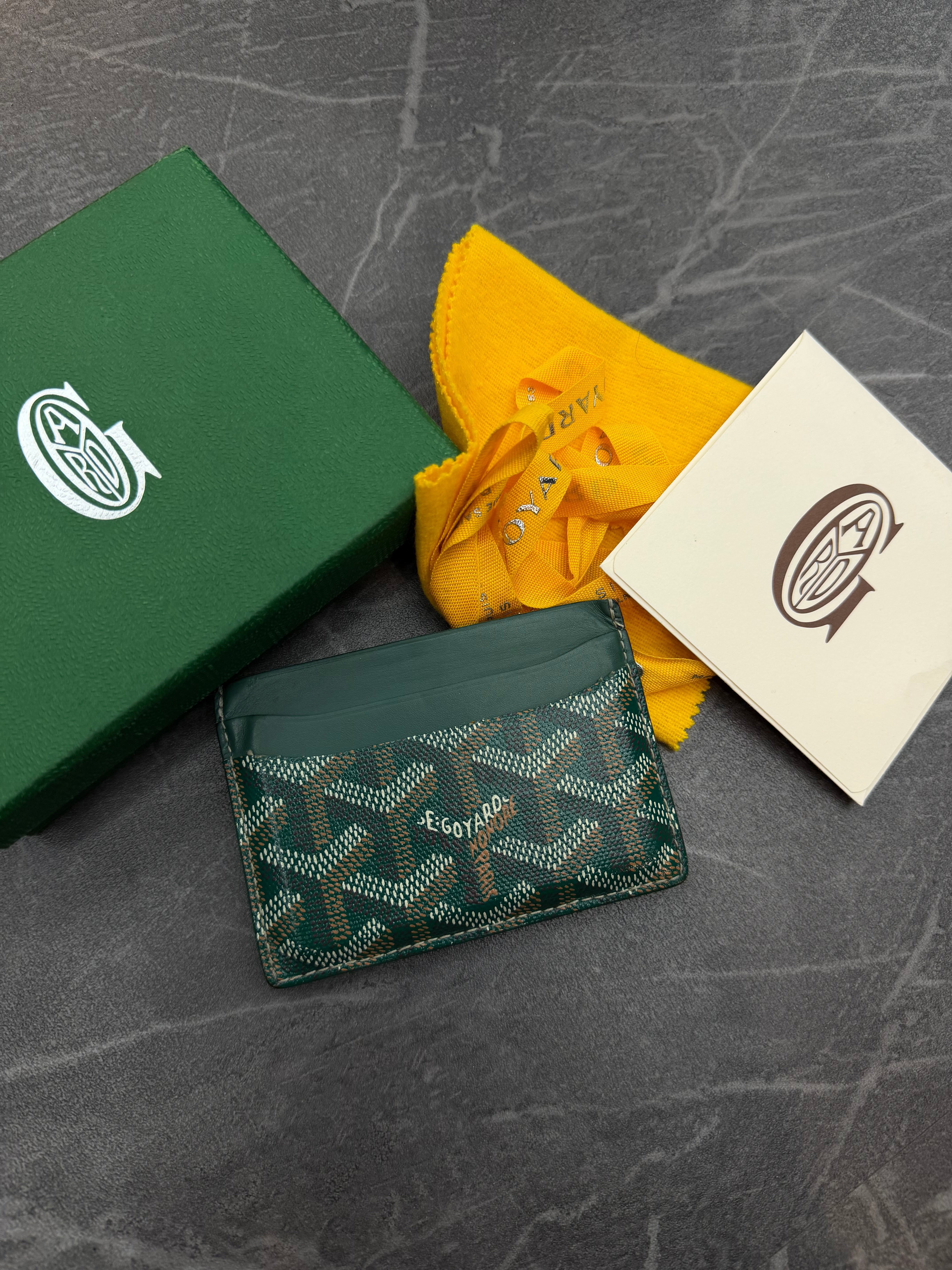Goyard Saint Sulpice Card Holder “Green”