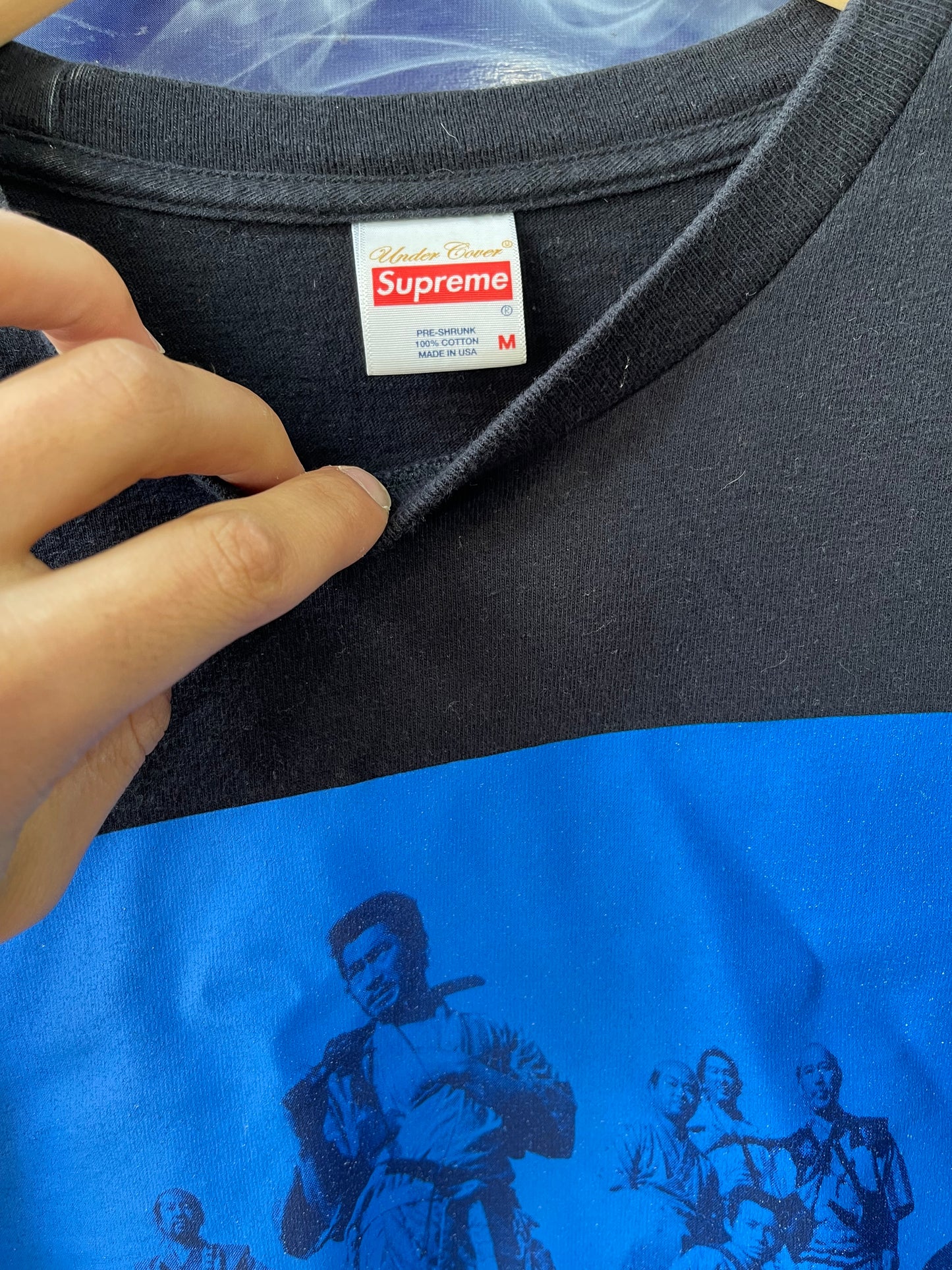 Supreme x Undercover Seven Samurai Tee “Black”