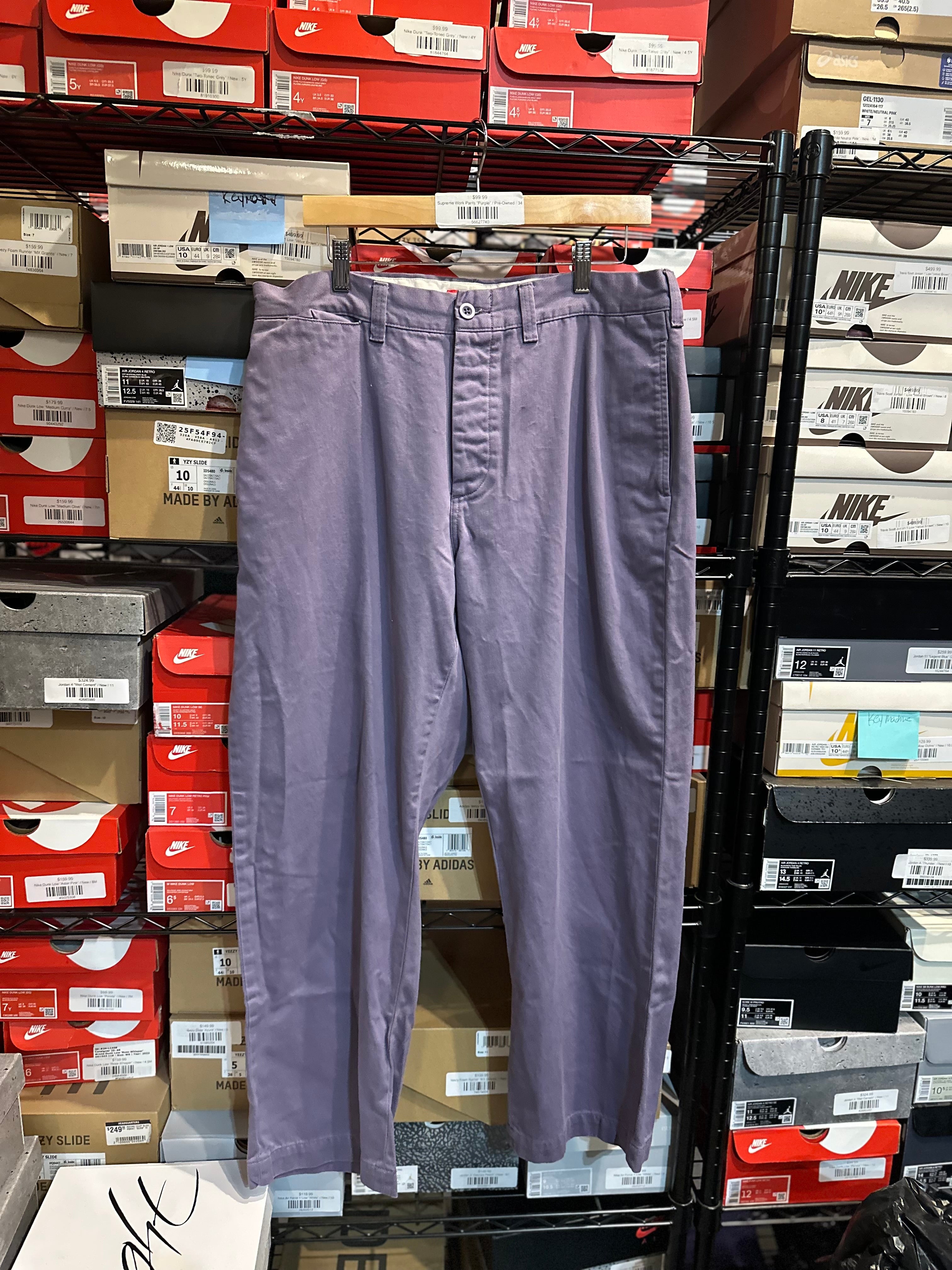 Supreme Work Pants “Purple”