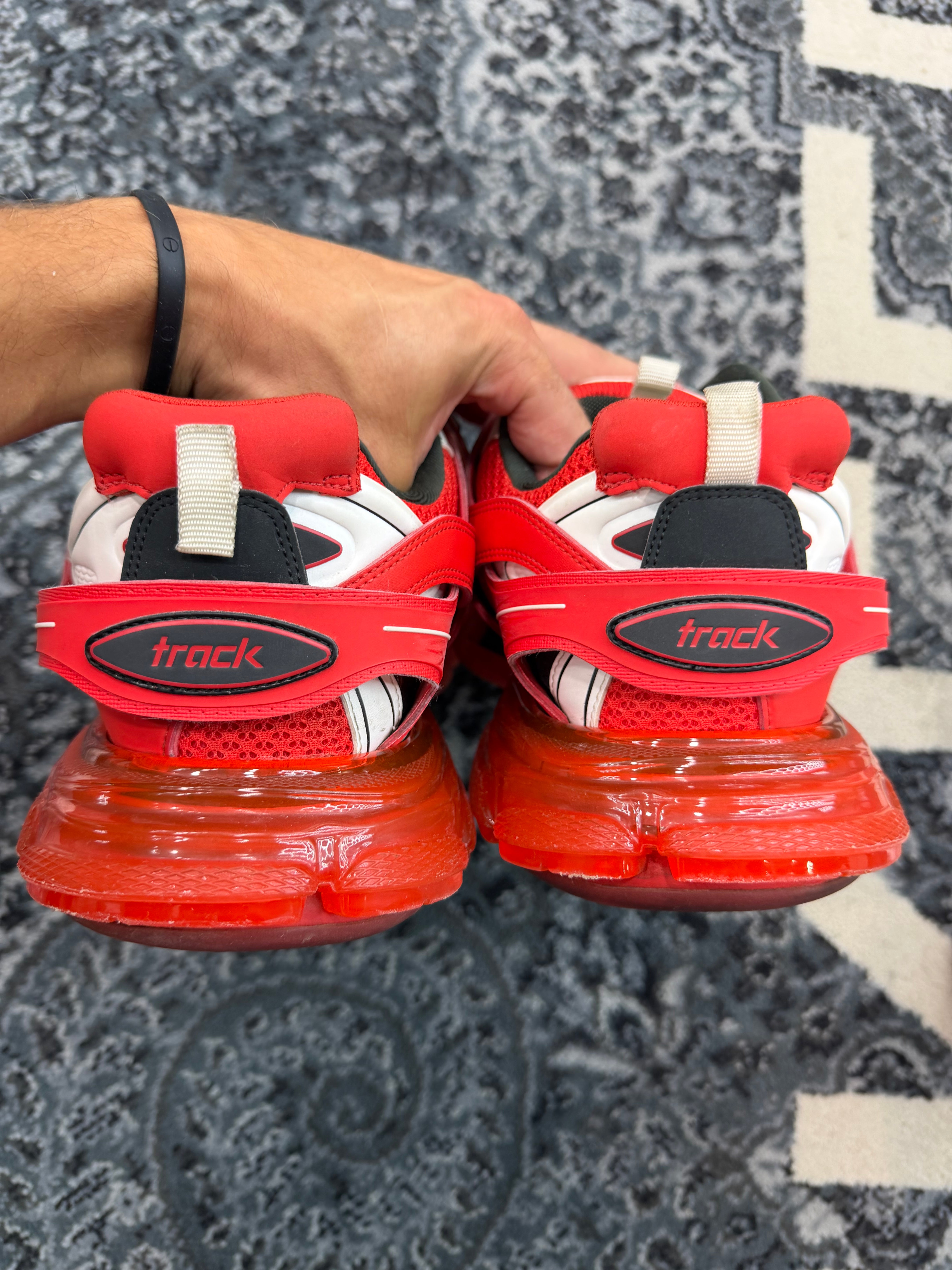 Balenciaga Track “Red Black”
