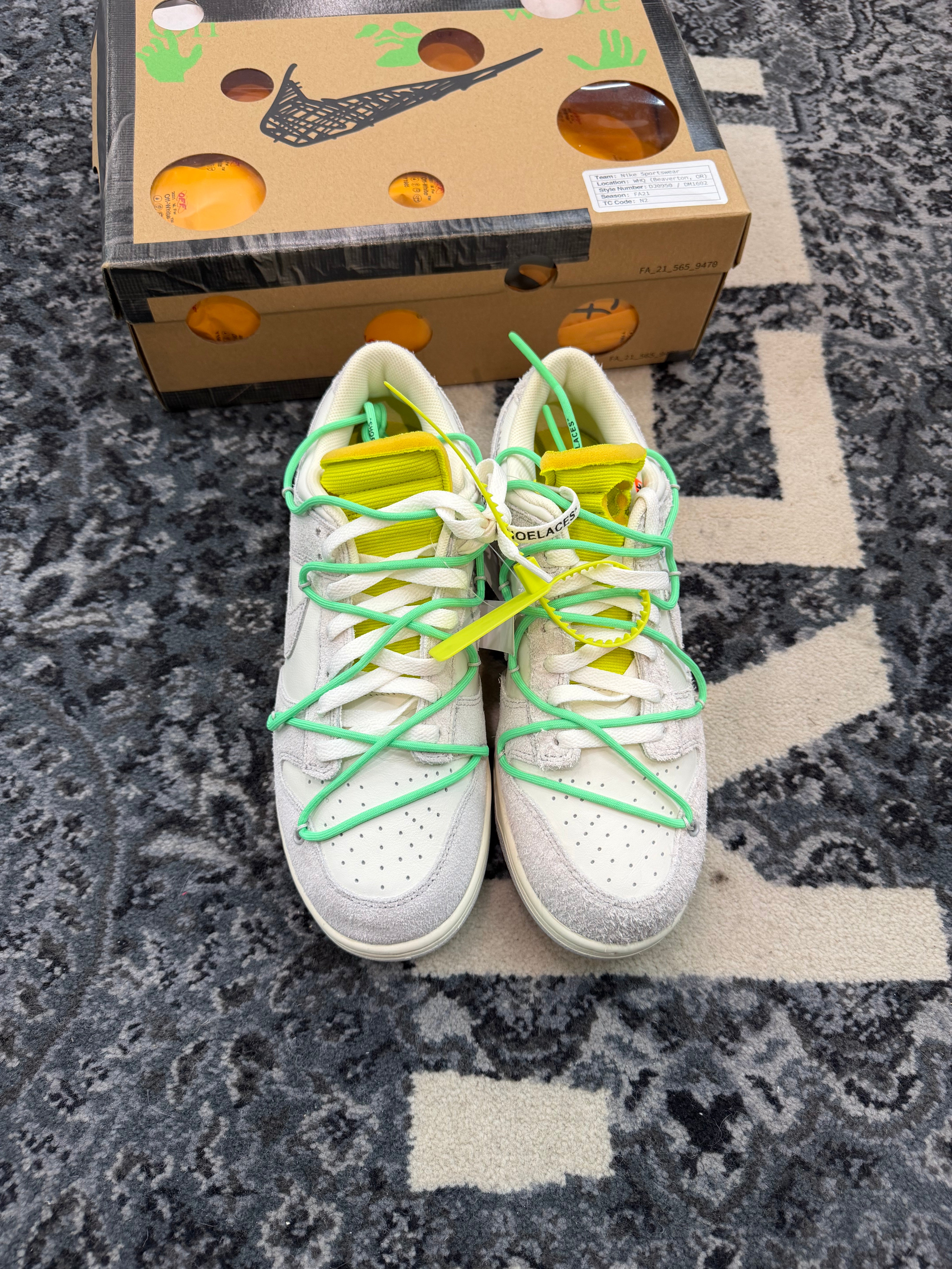 Nike Dunk Low x Off-White “Lot 14”