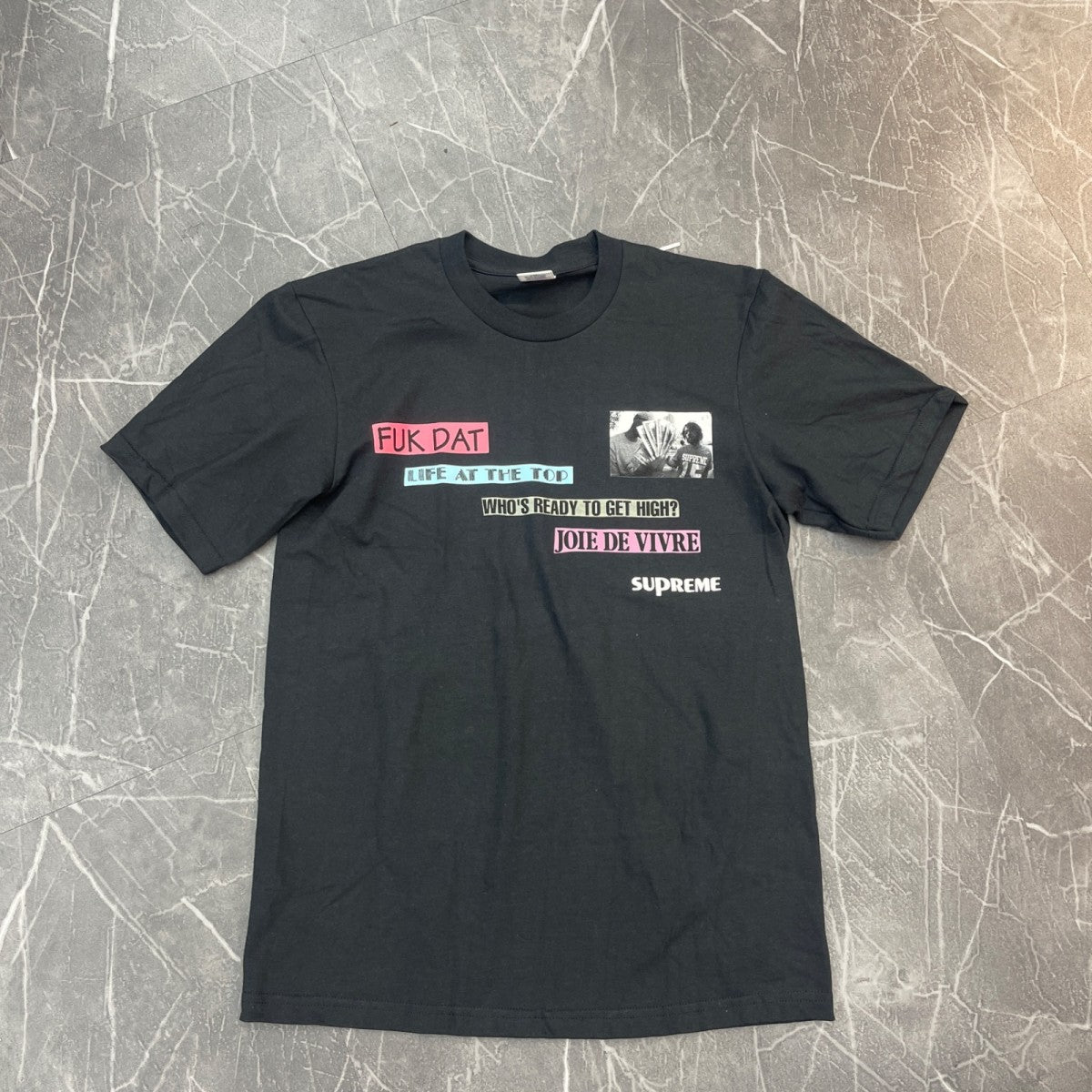 Supreme Joie De Vivre Tee Black