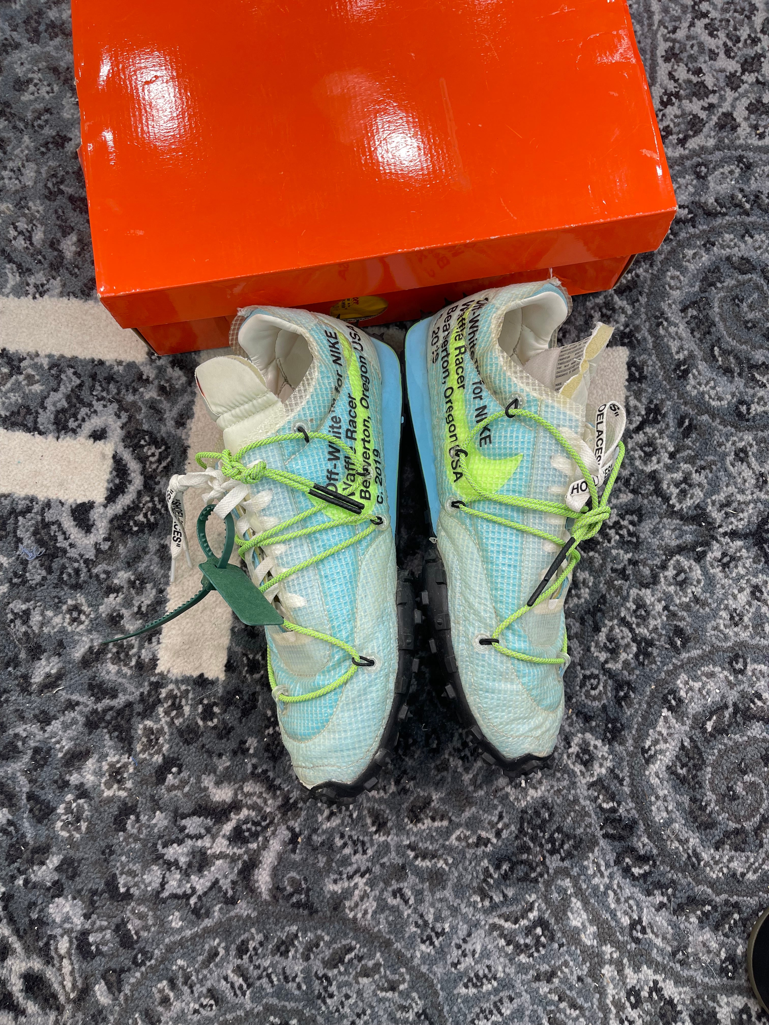 Off-White Waffle Racer “Vivid Sky”