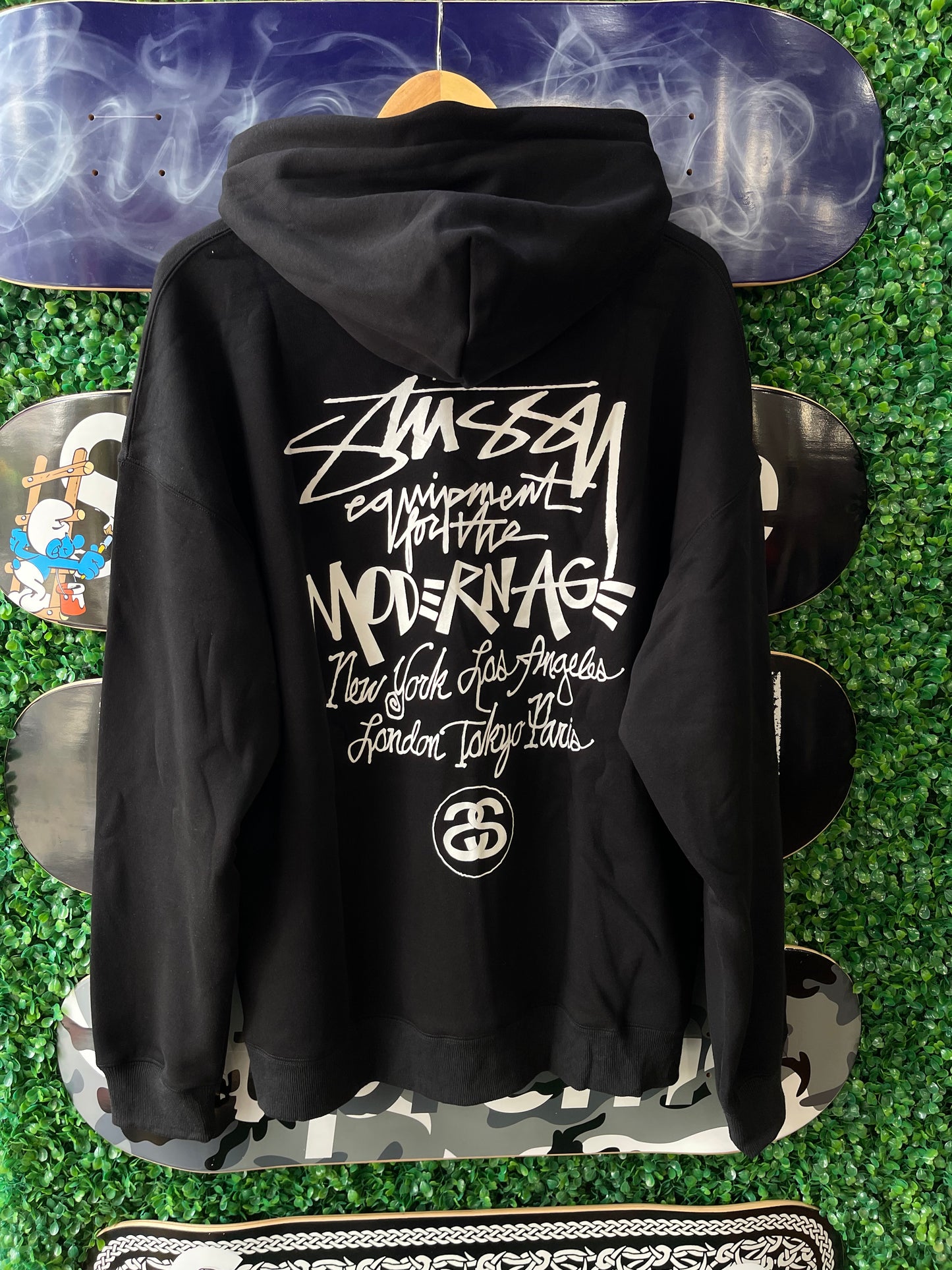 Stussy Modernism Logo Zip Up