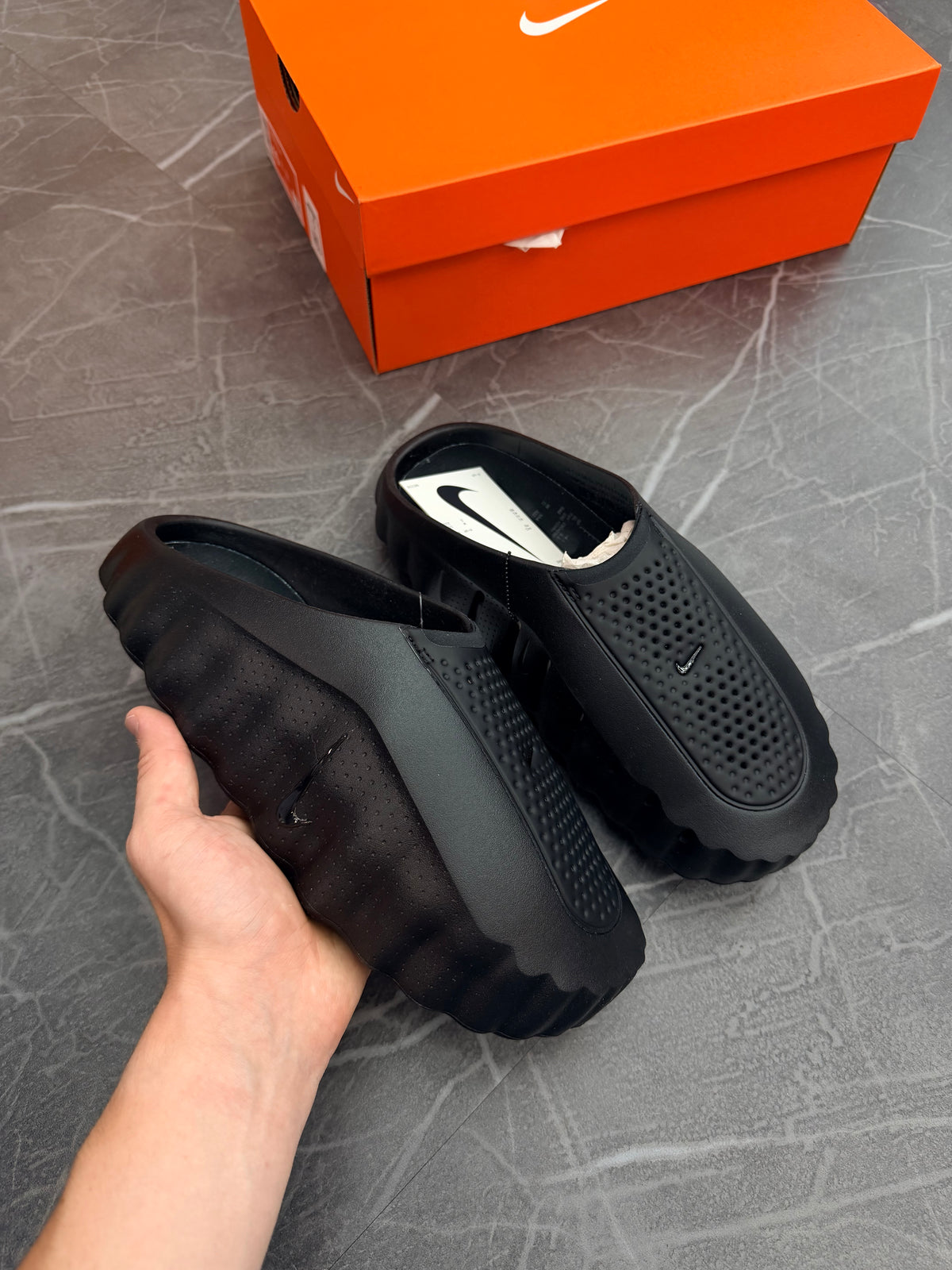 Nike Mind 001 Slide “Triple Black”