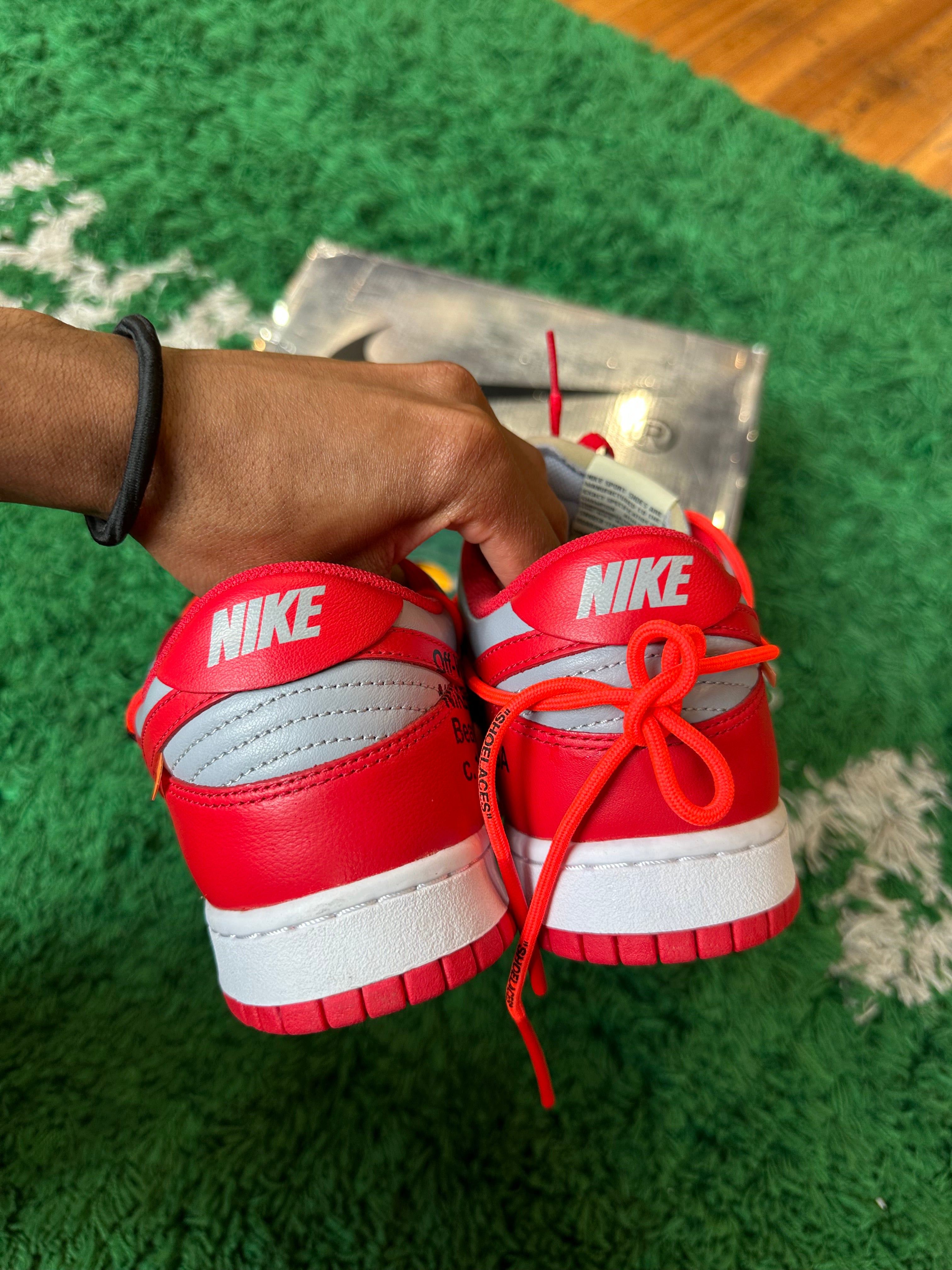 Nike Dunk Low x Off-White “University Red”