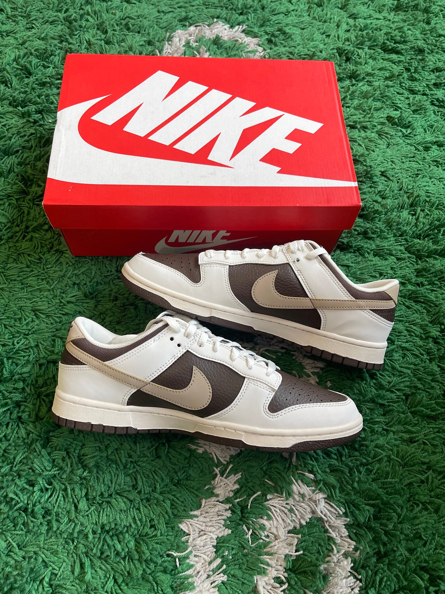 Nike Dunk Low “White Baroque Brown”