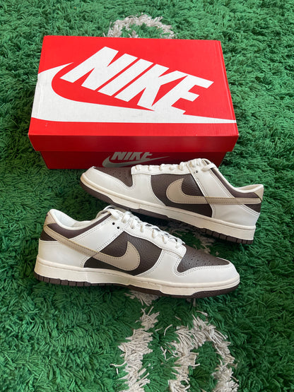 Nike Dunk Low “White Baroque Brown”
