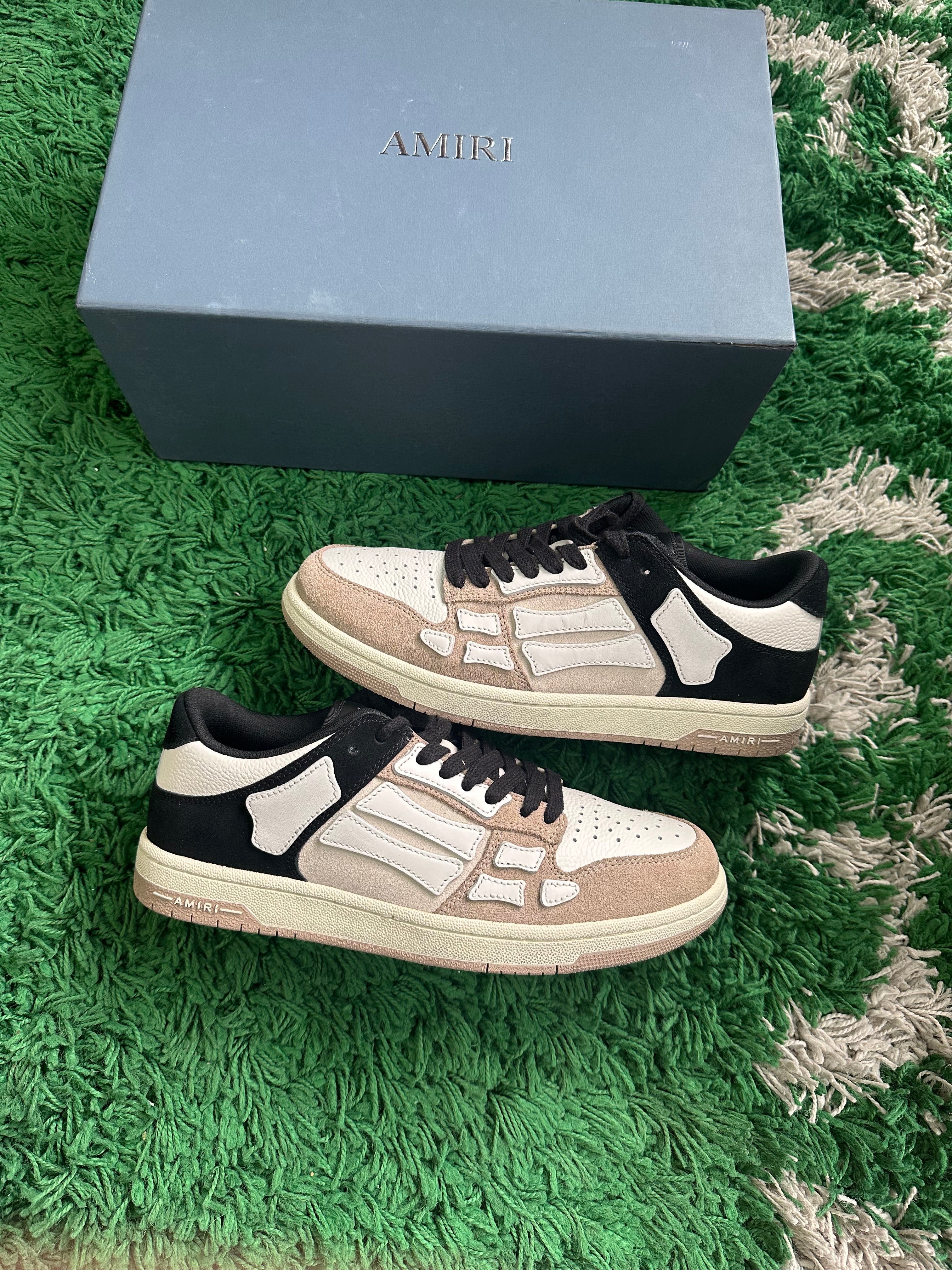 Amiri Bone Low “Black Tan”