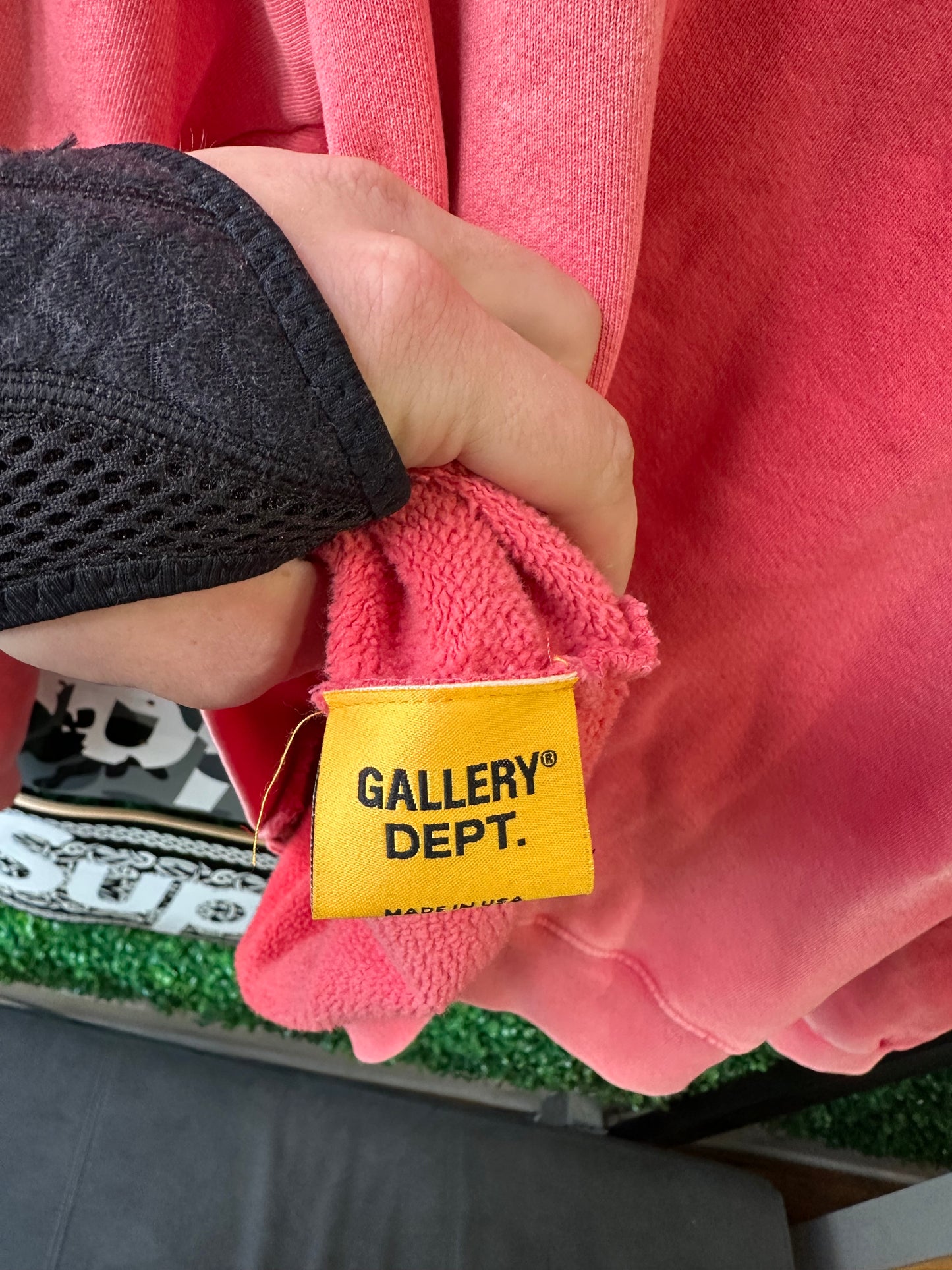 Gallery Dept. Sun Faded Zip Up “Red”