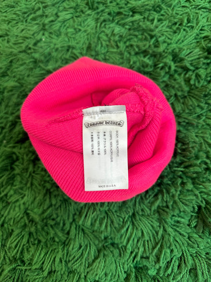 Chrome Hearts Triple Cross Beanie “Pink”