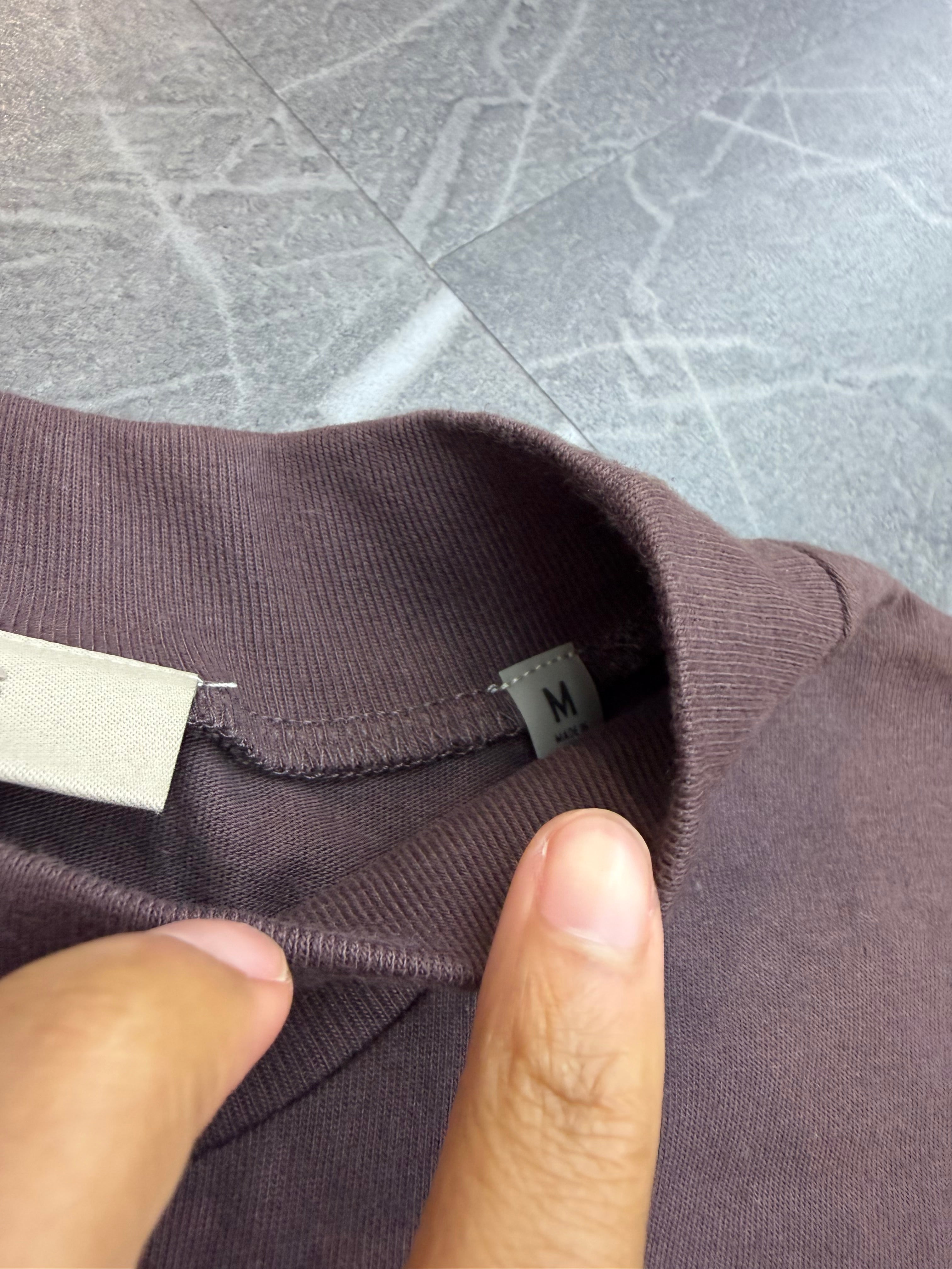 Essentials Tee “Plum”