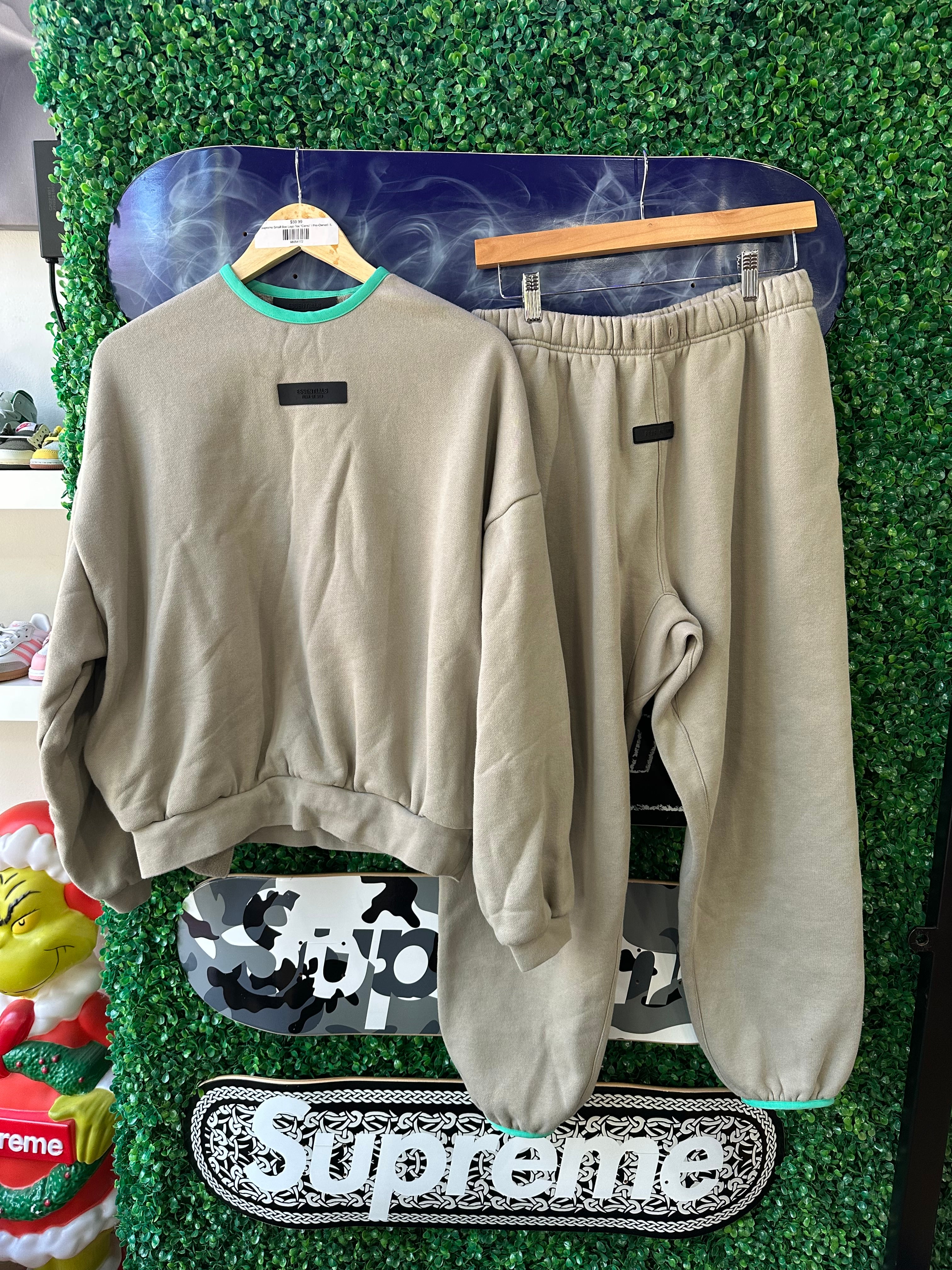 Essentials Beige Teal Set