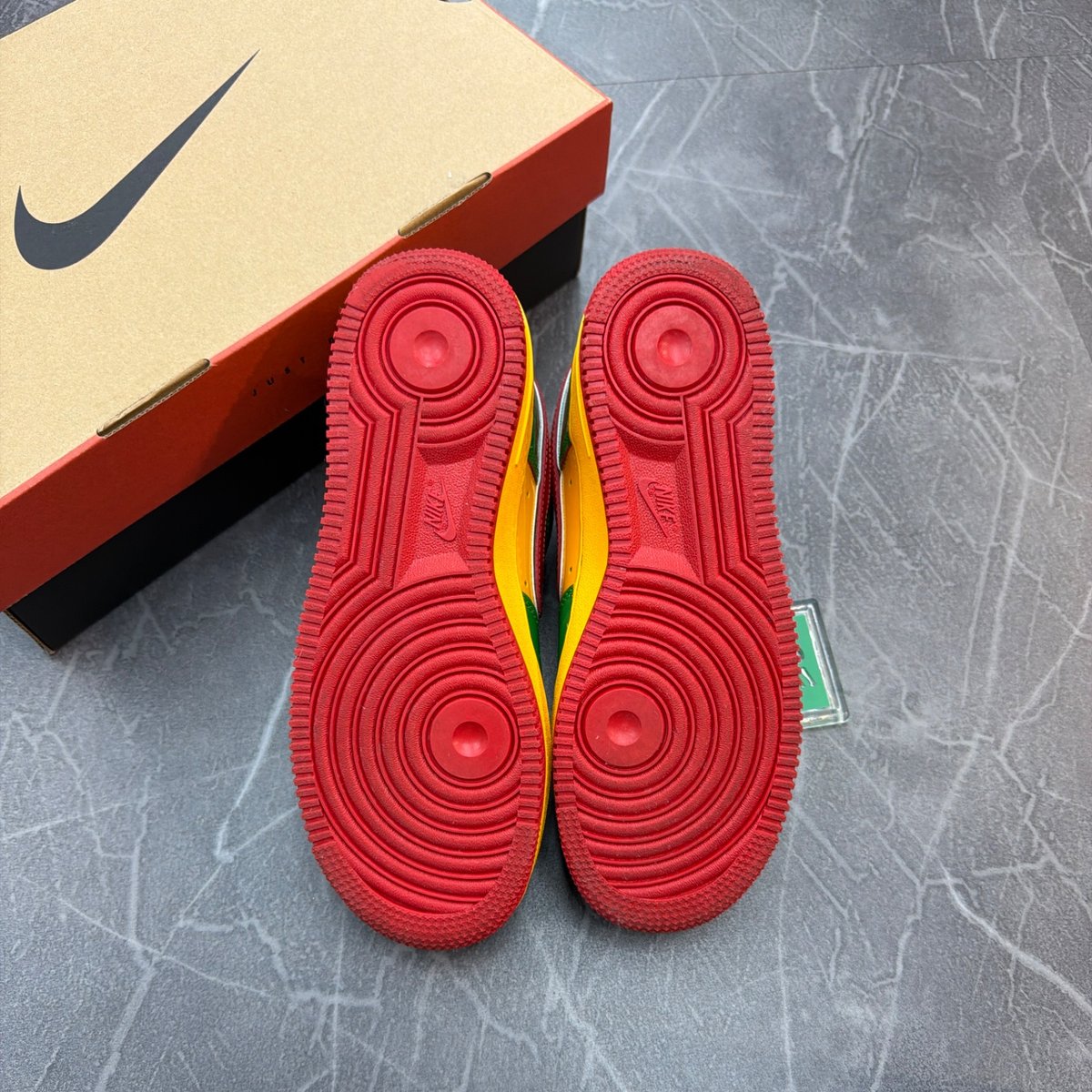 Nike Air Force 1 Low Lil Yachty Concrete Boys Lucky Green - Image 4