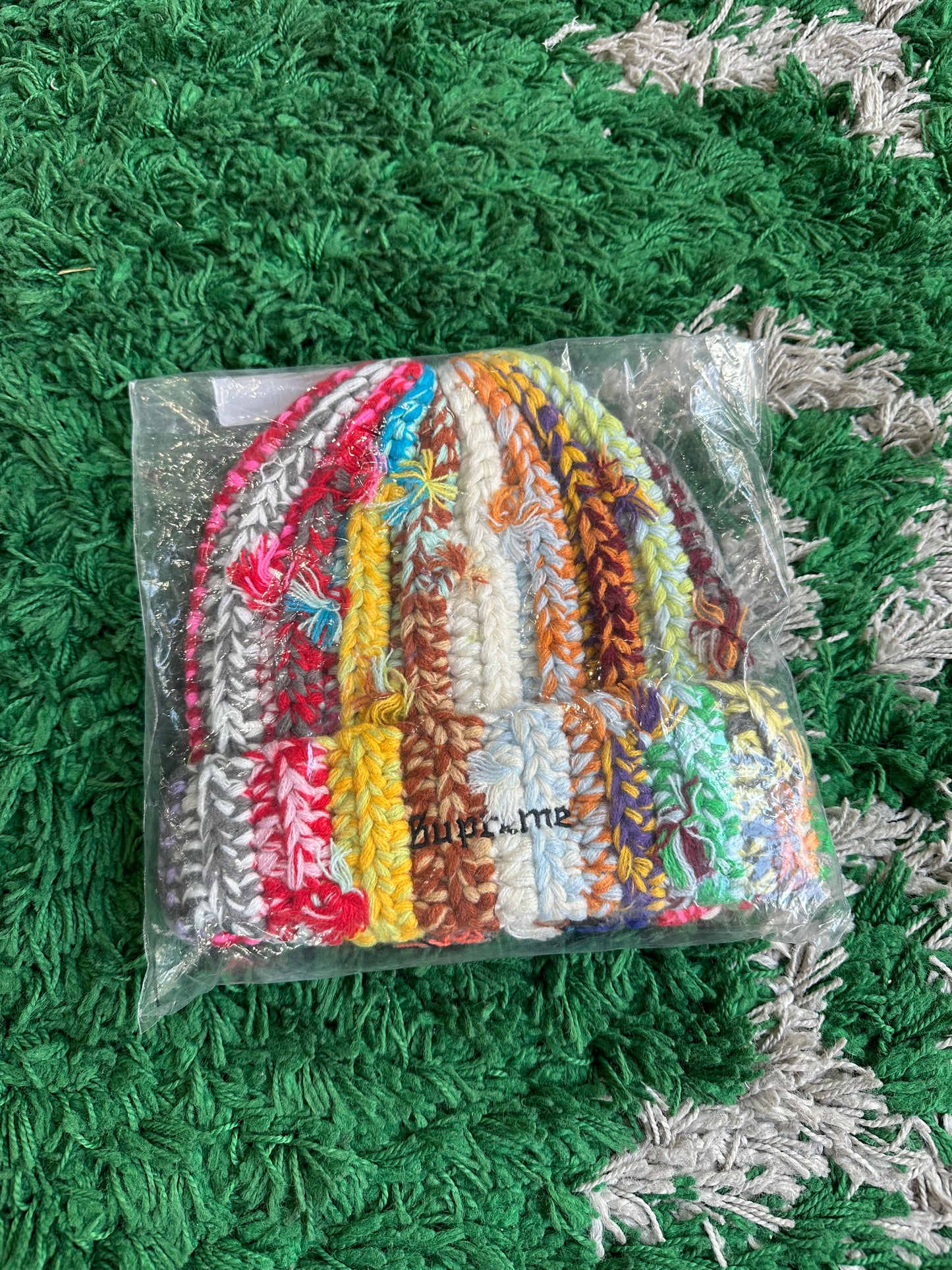 Supreme Hand Tied Beanie “Multicolor”