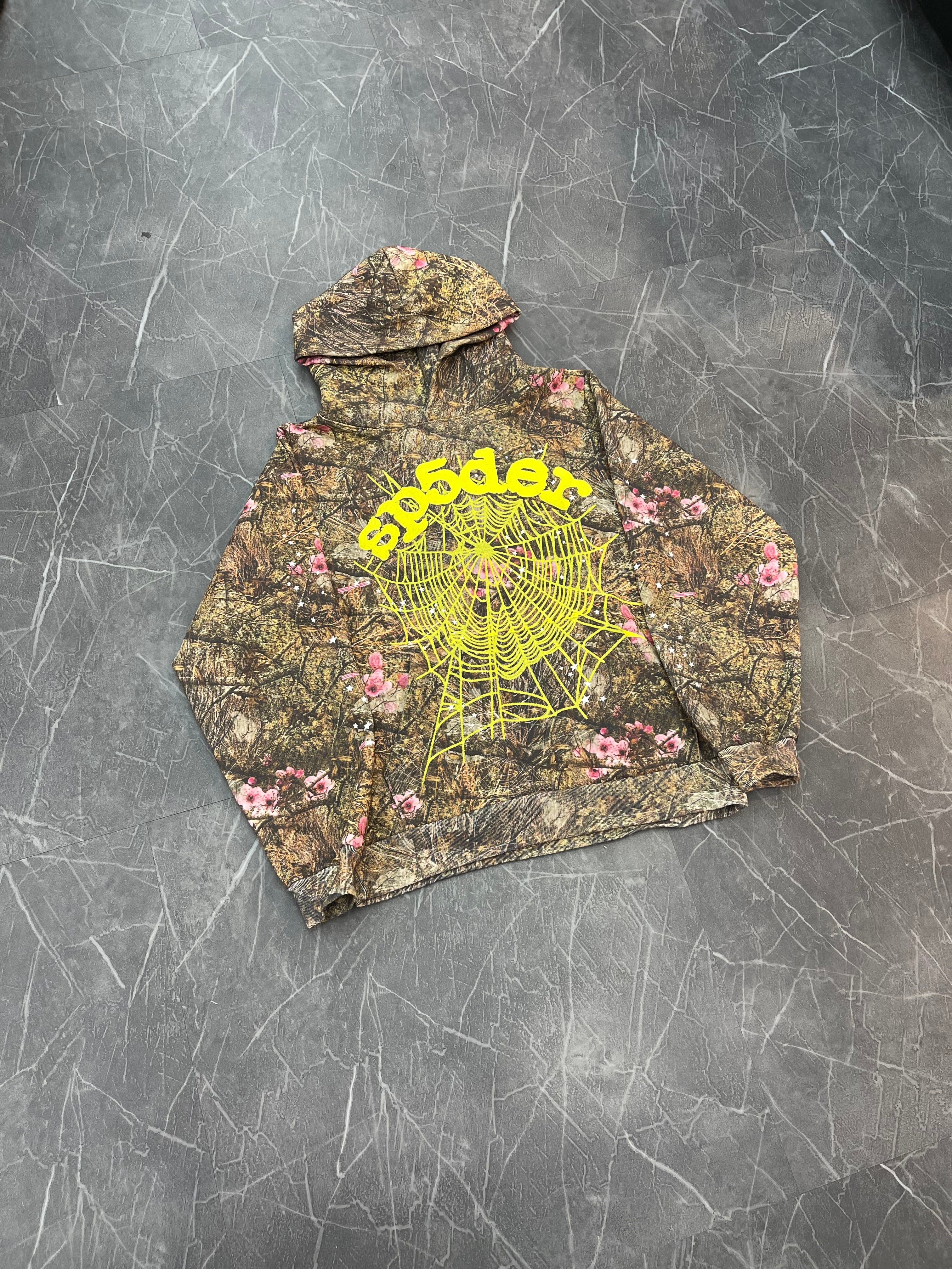 Sp5der OG Web Hoodie “Real Tree”