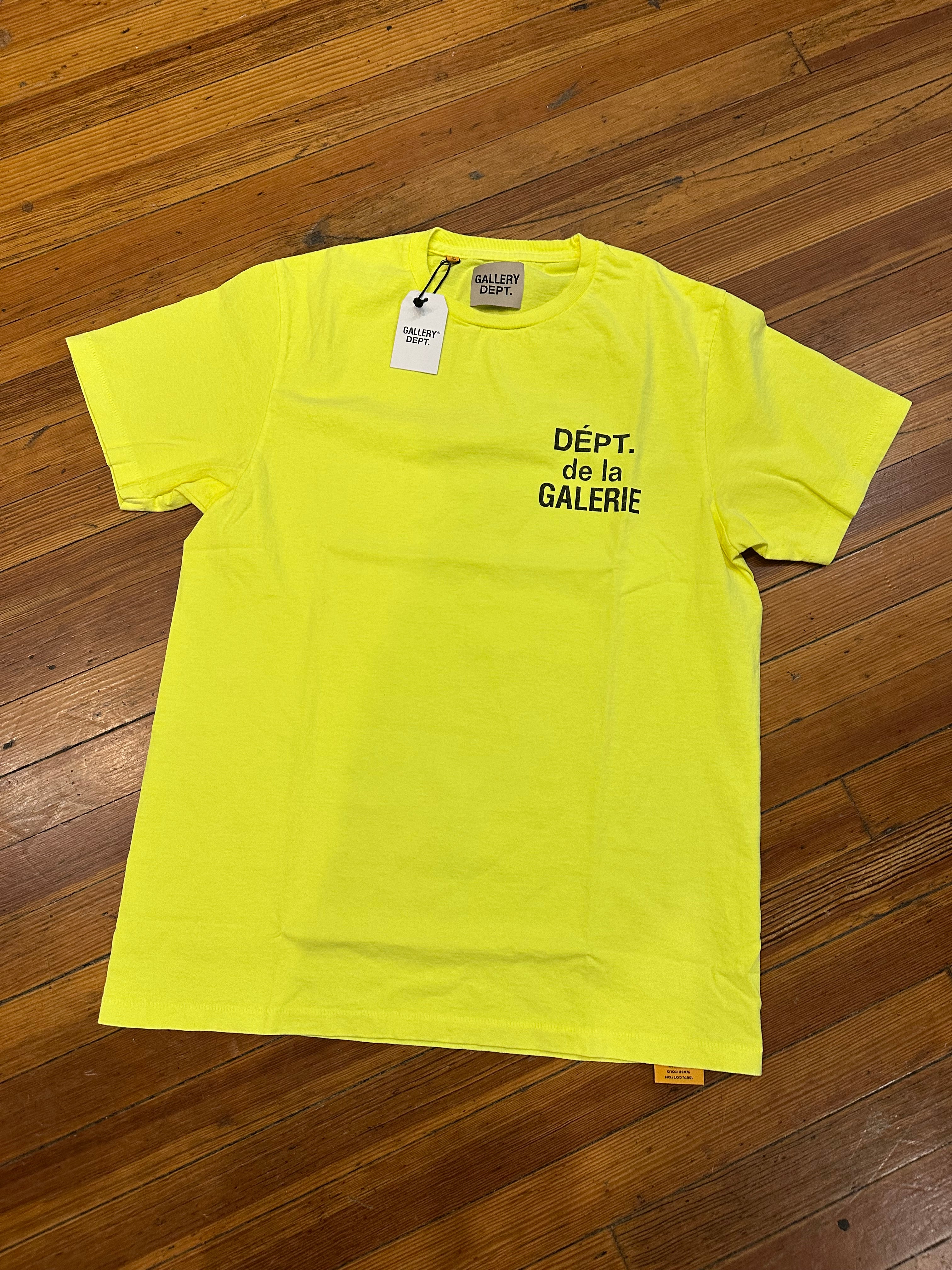 Gallery Dept Tee “Lime Yellow”