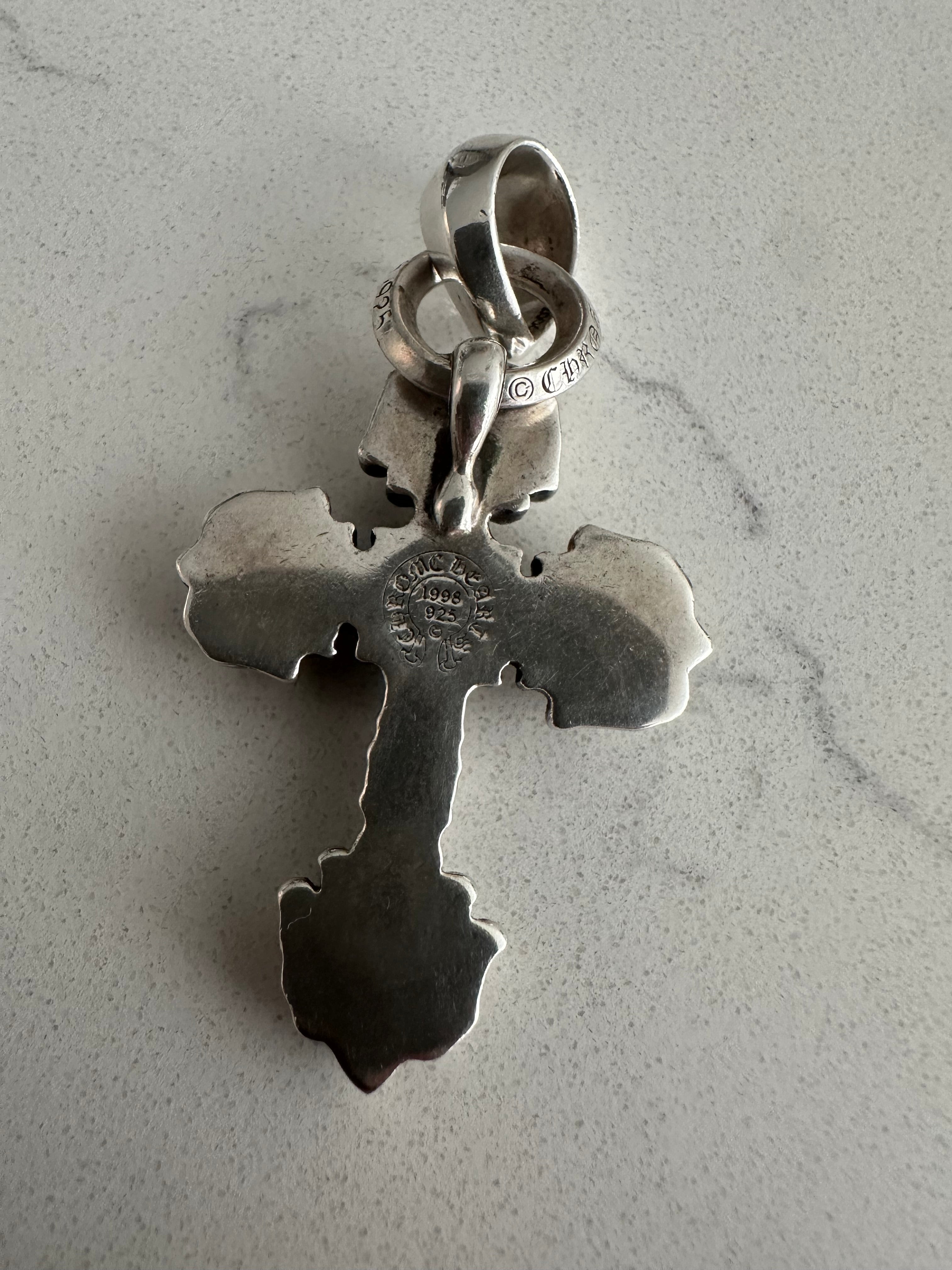 Chrome Hearts Filigree Cross Pendant with Bale