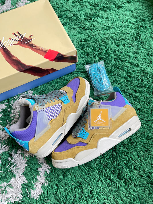 Jordan 4 Union “Desert Moss”