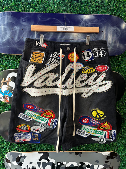 Vale 1980s Jorts Black (30)